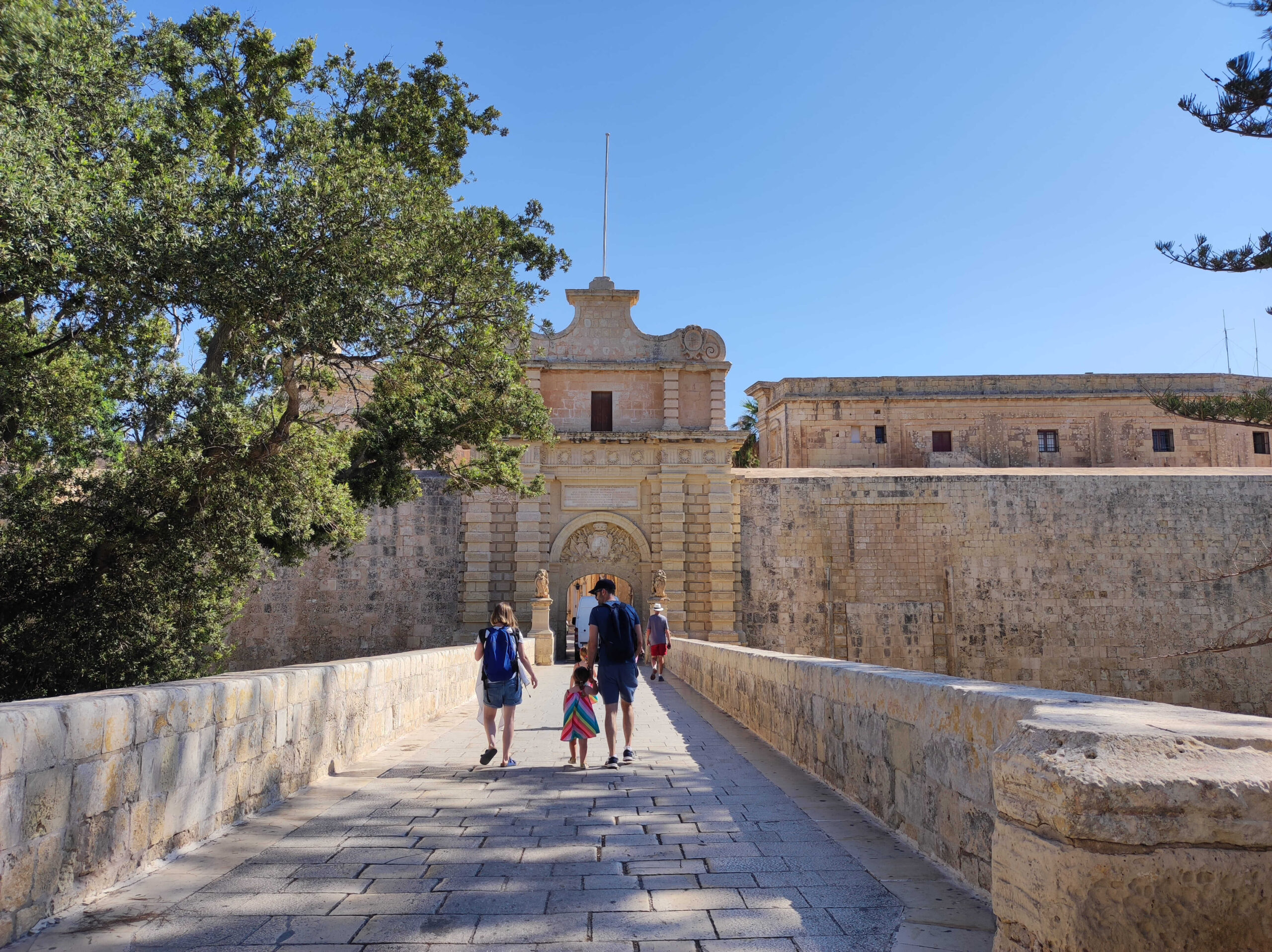 Puerta de Mdina en Malta