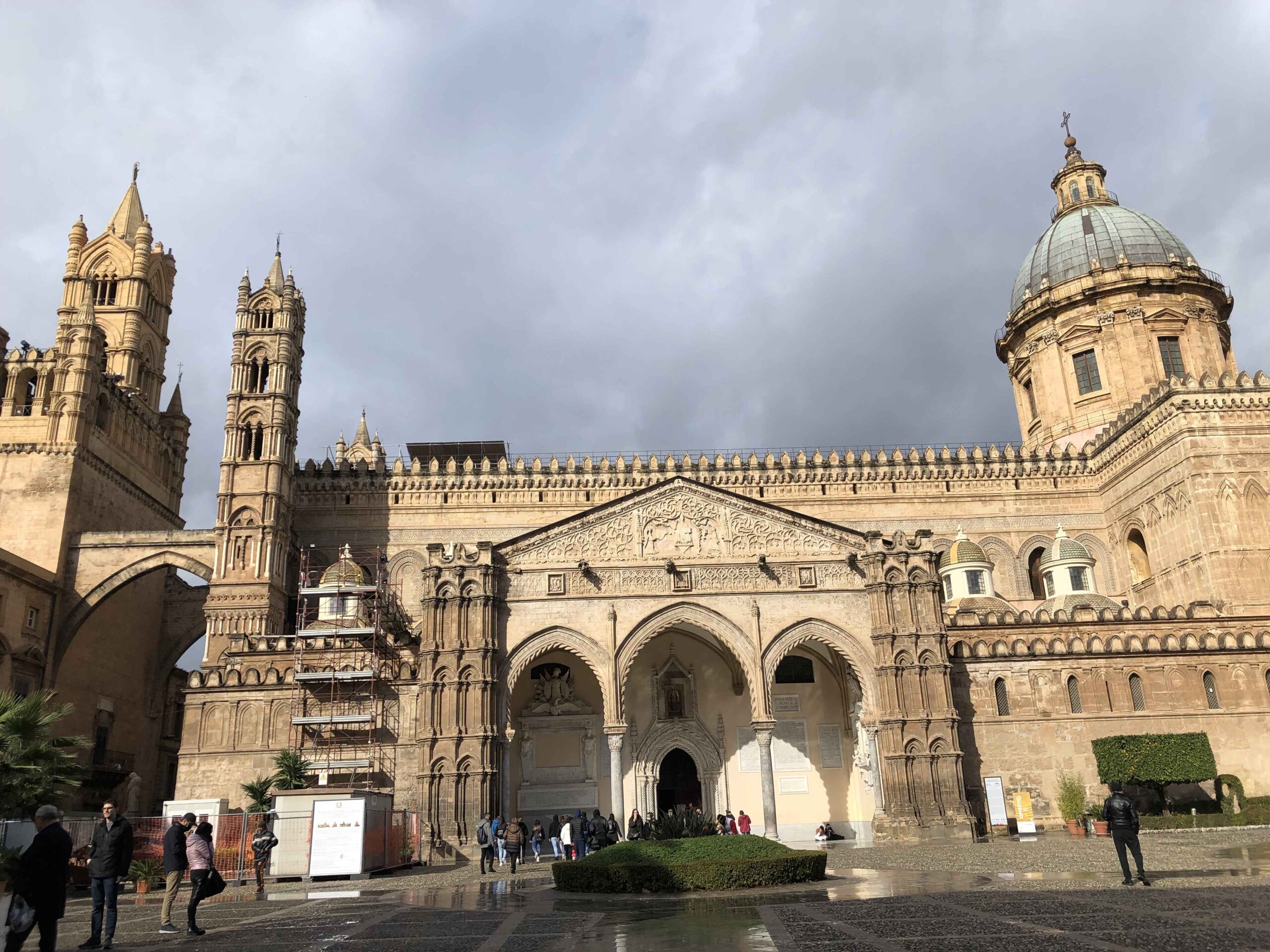 Catedral de Palermo en Sicilia, Italia