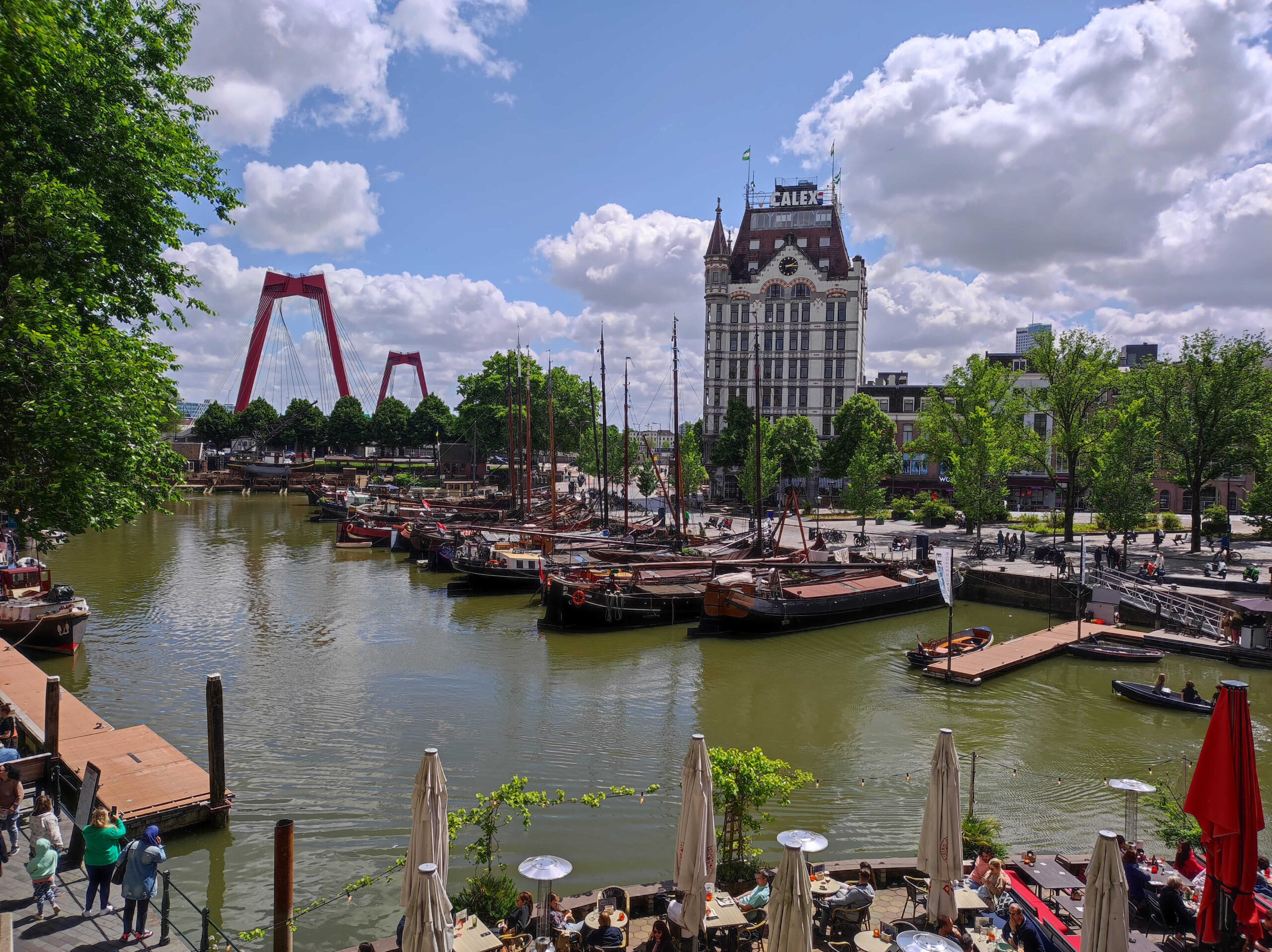 Puerto Viejo de Rotterdam en Holanda