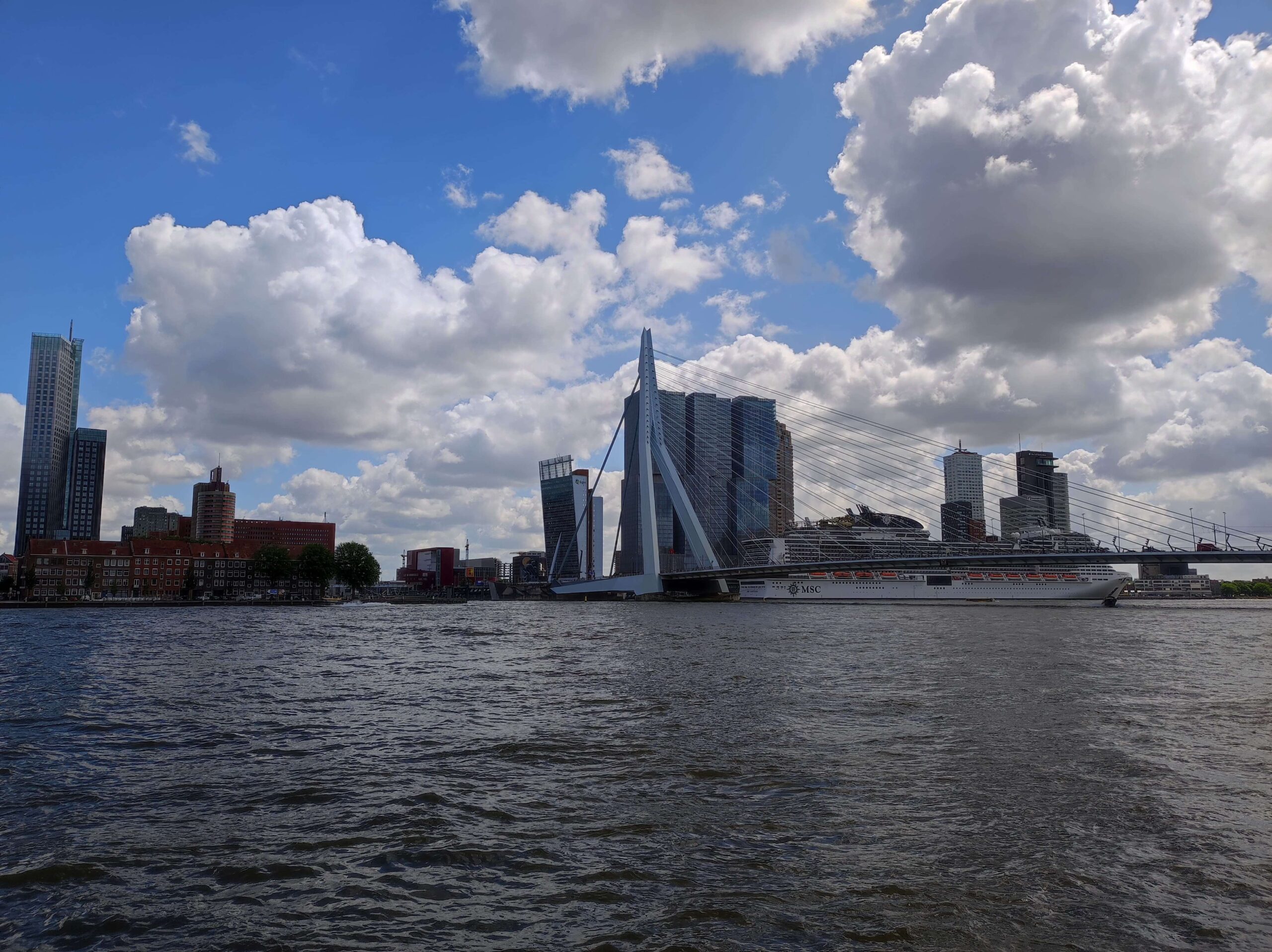 Puente Erasmusbrug Holanda - Qué ver en Rotterdam Róterdam
