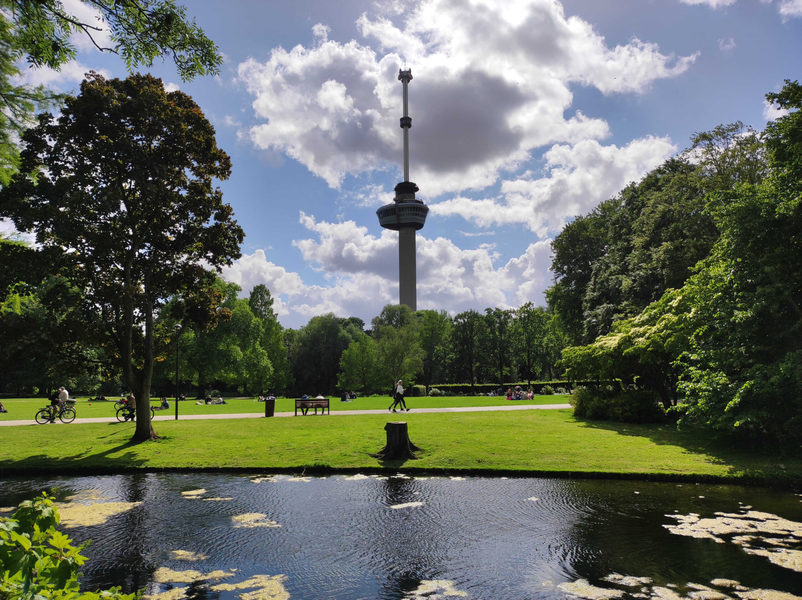 Torre Euromast en Rotterdam Holanda