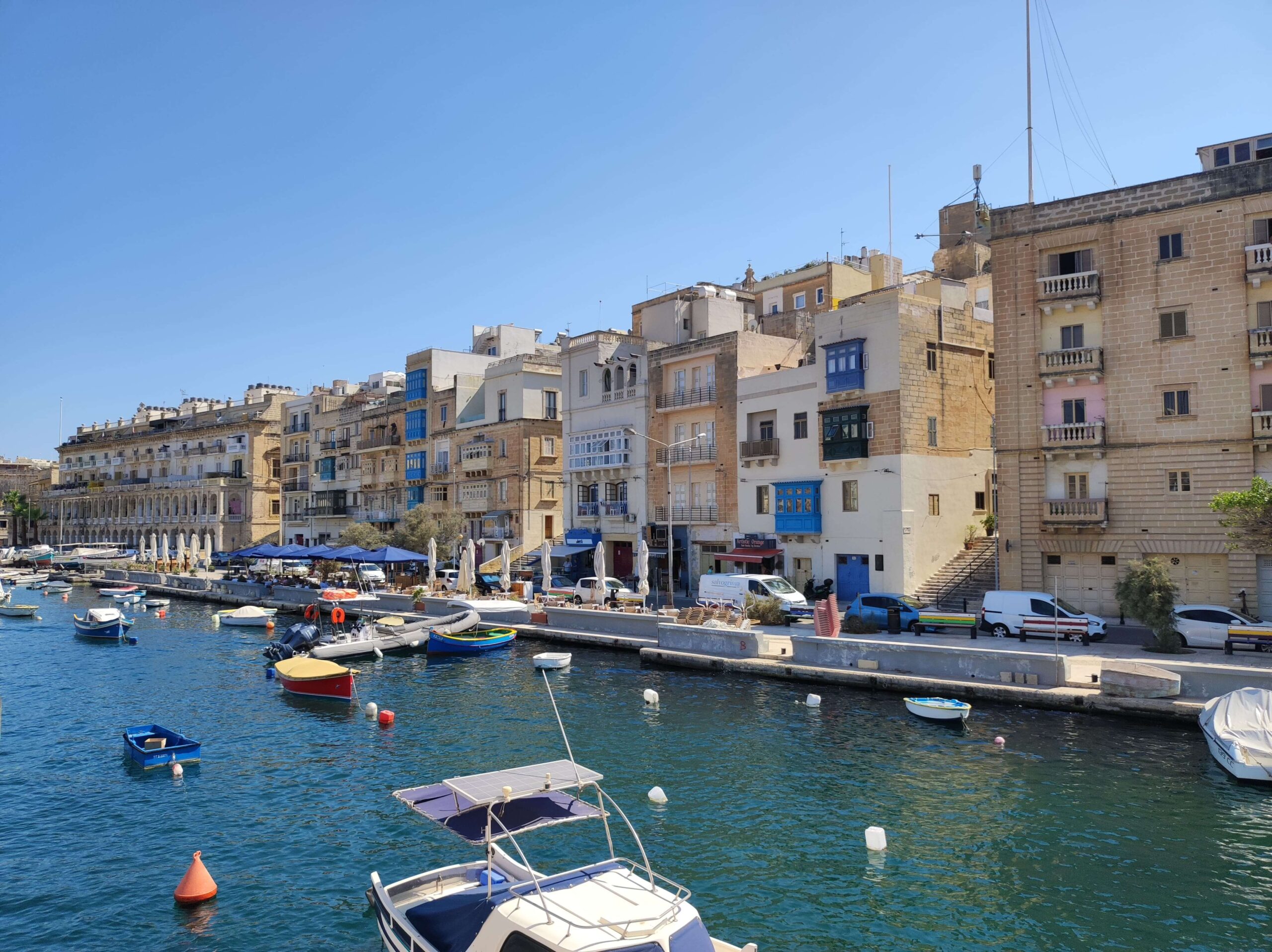 Paseo Marítimo en Senglea Malta