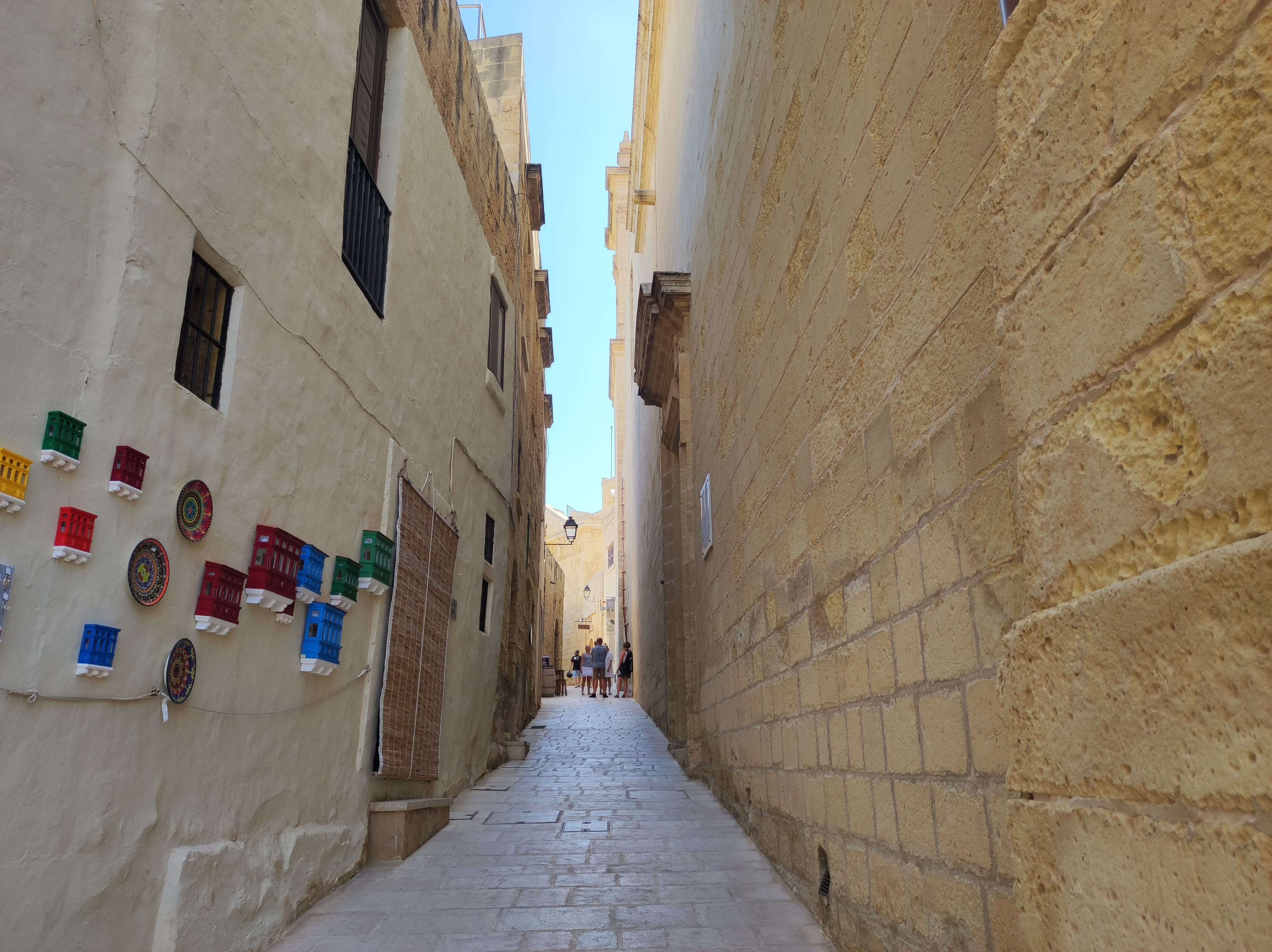 Calles de la ciudad de Victoria en Gozo - Qué ver en Malta en 7 días