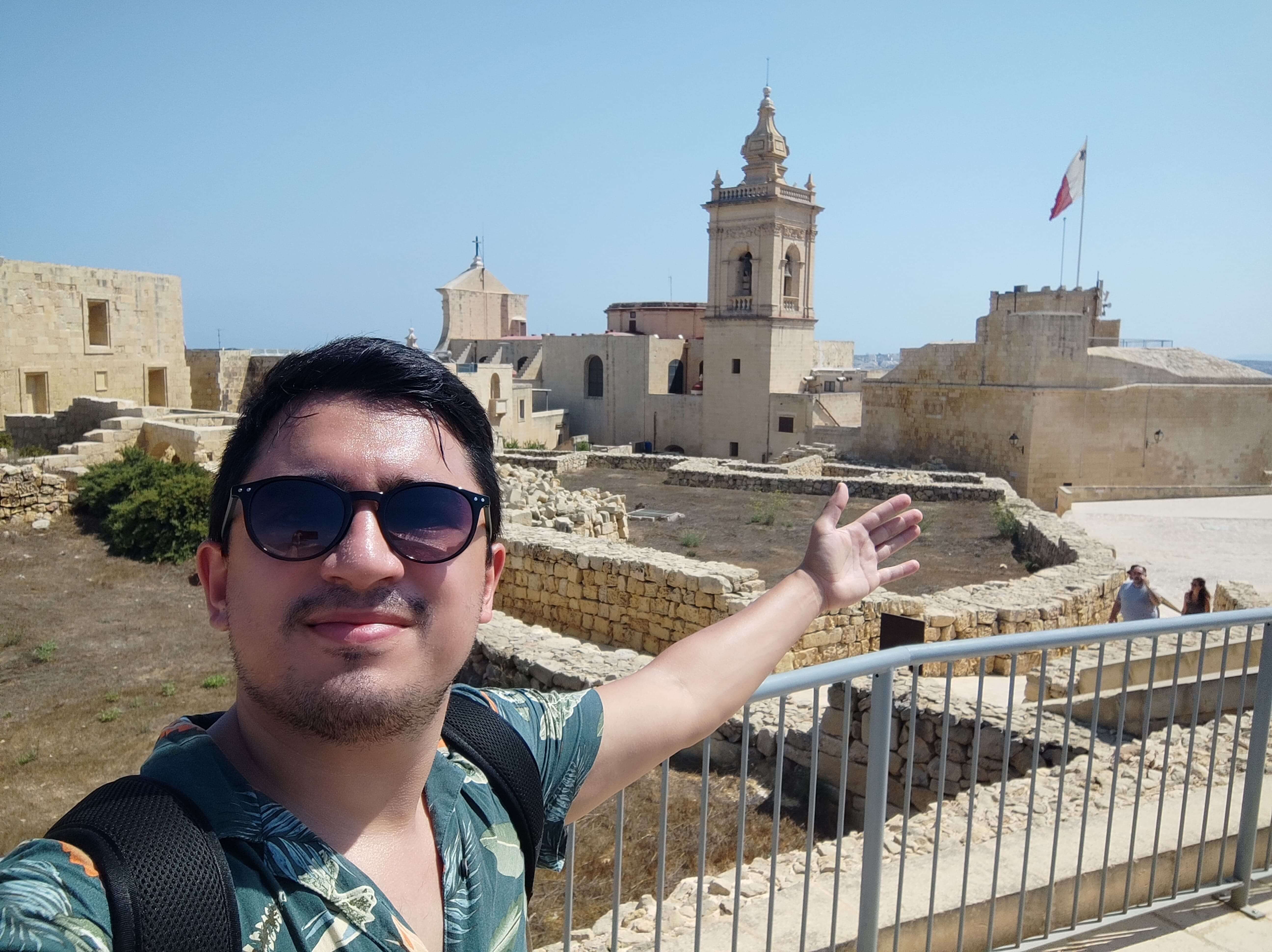 Entrada a la Ciudadela de Victoria (Rabat) en Gozo es Gratis