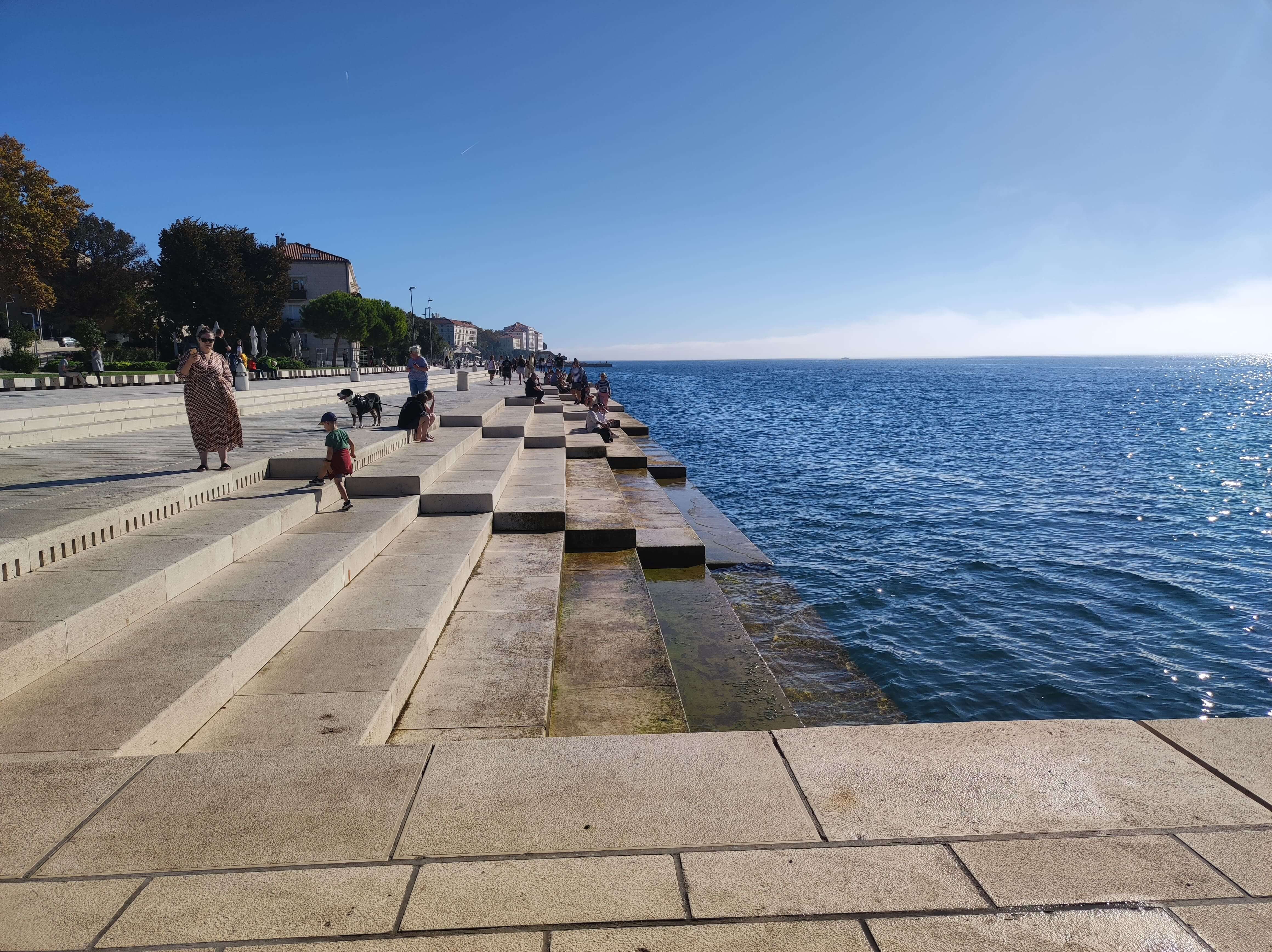 Órgano del Mar en Croacia