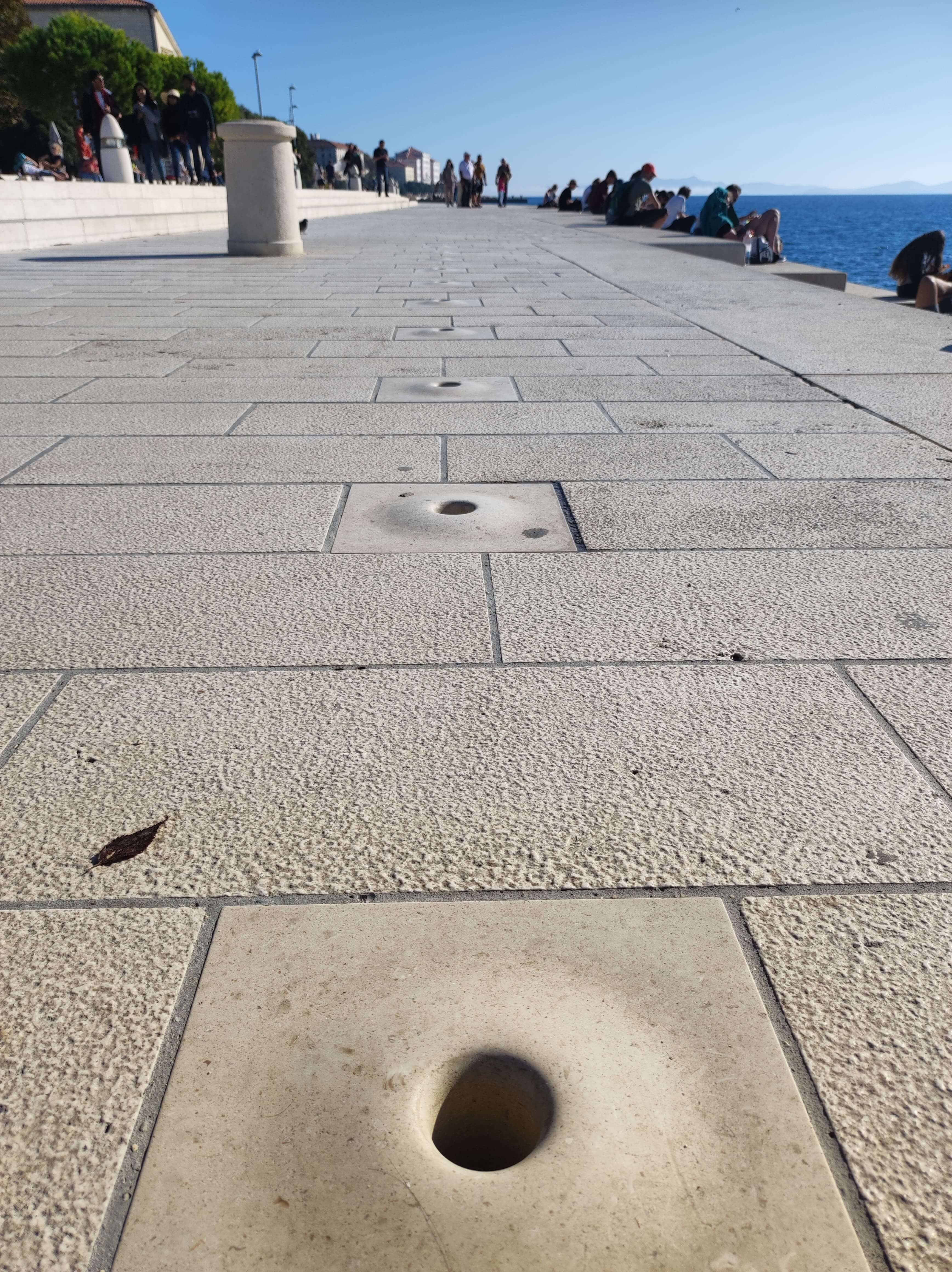 Órgano del Mar en Croacia