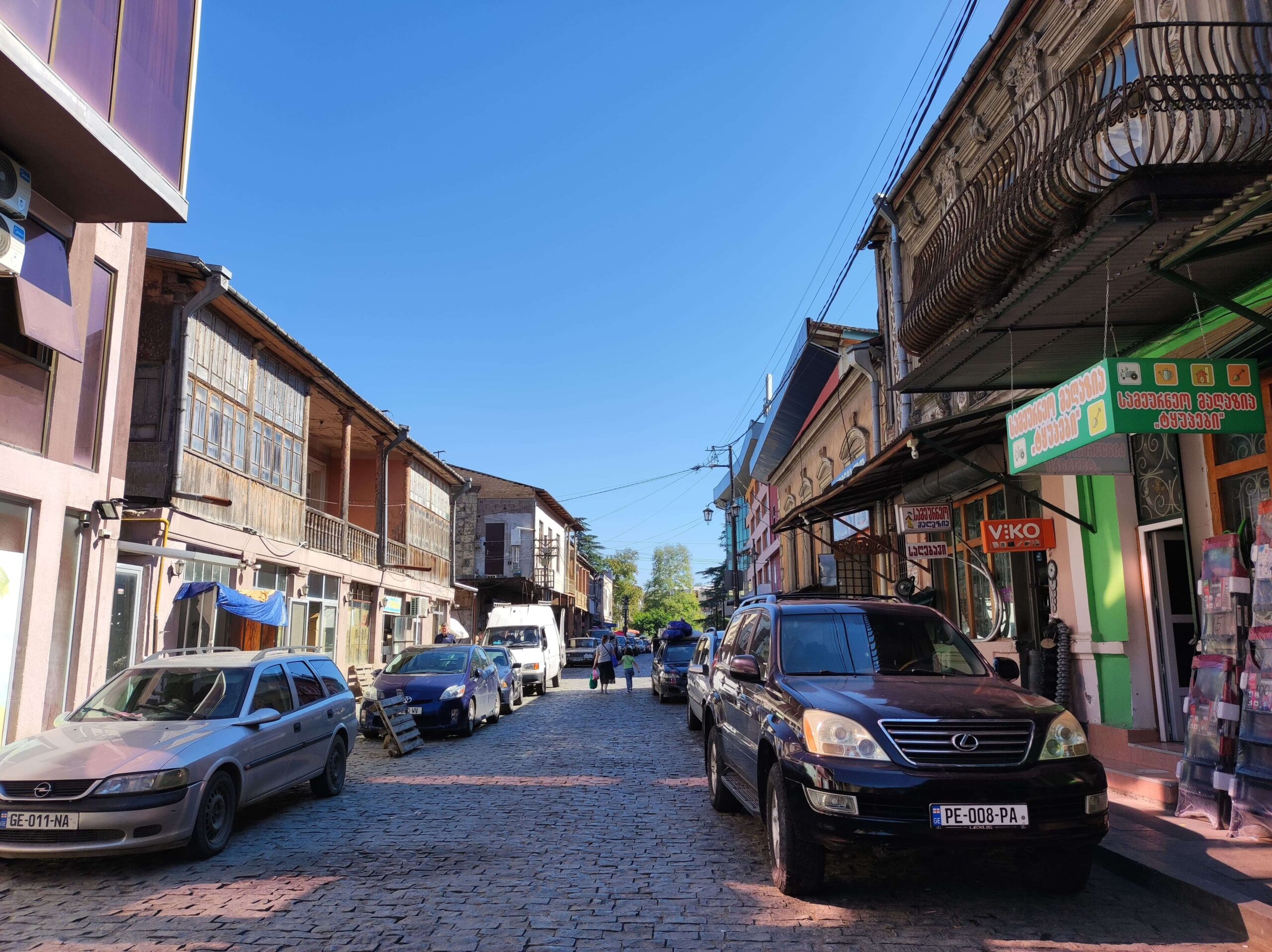 Calles de Kutaisi en Georgia