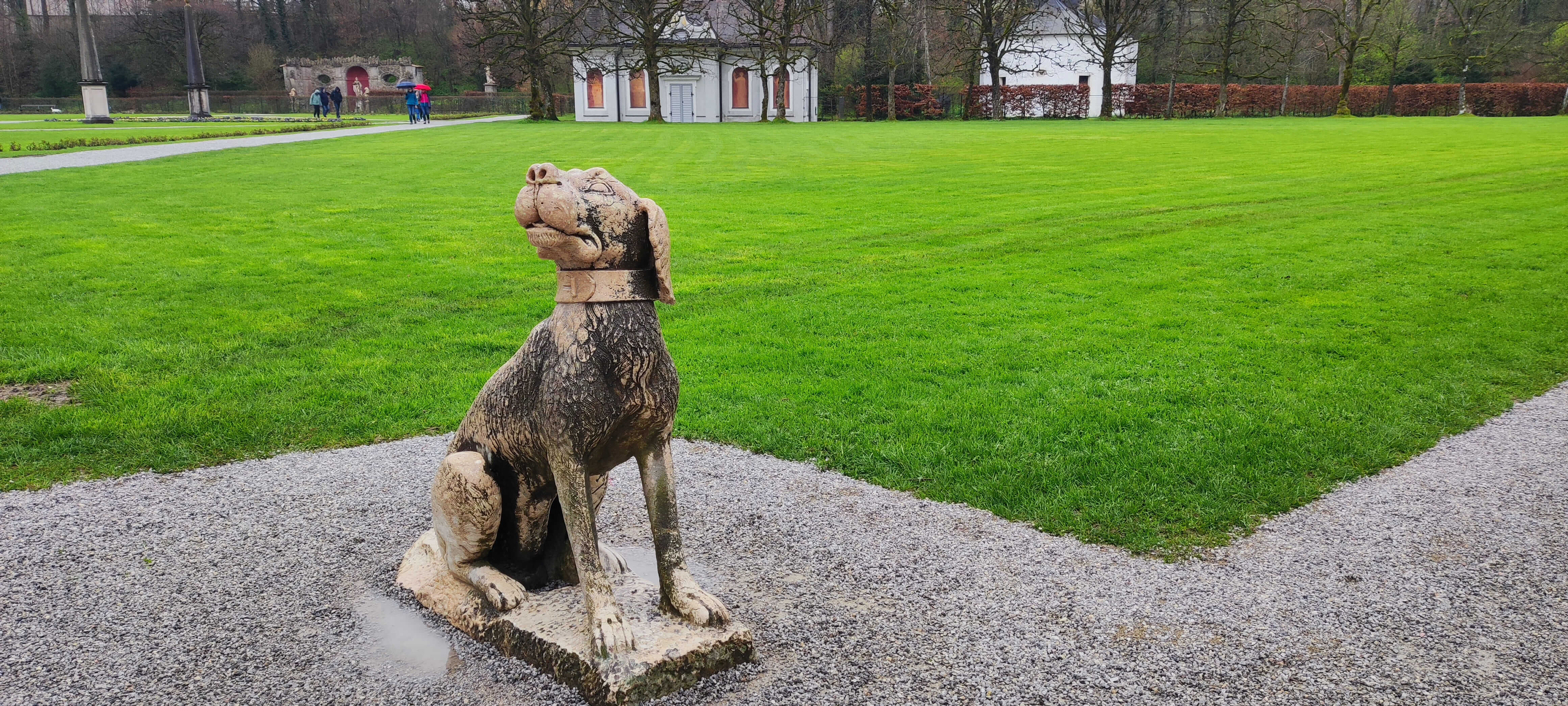 Explorando los jardines de Hellbrunn