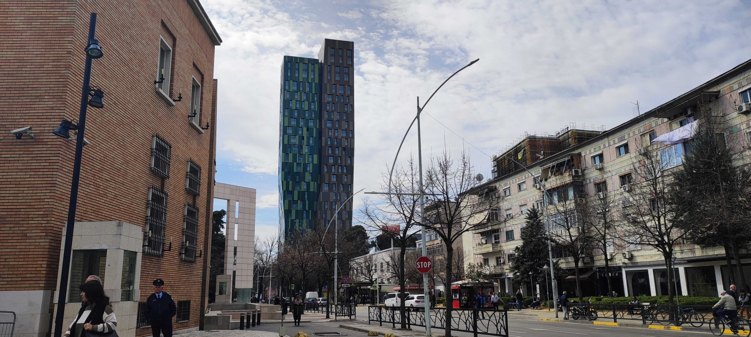Edificios de la ciudad de Tirana
