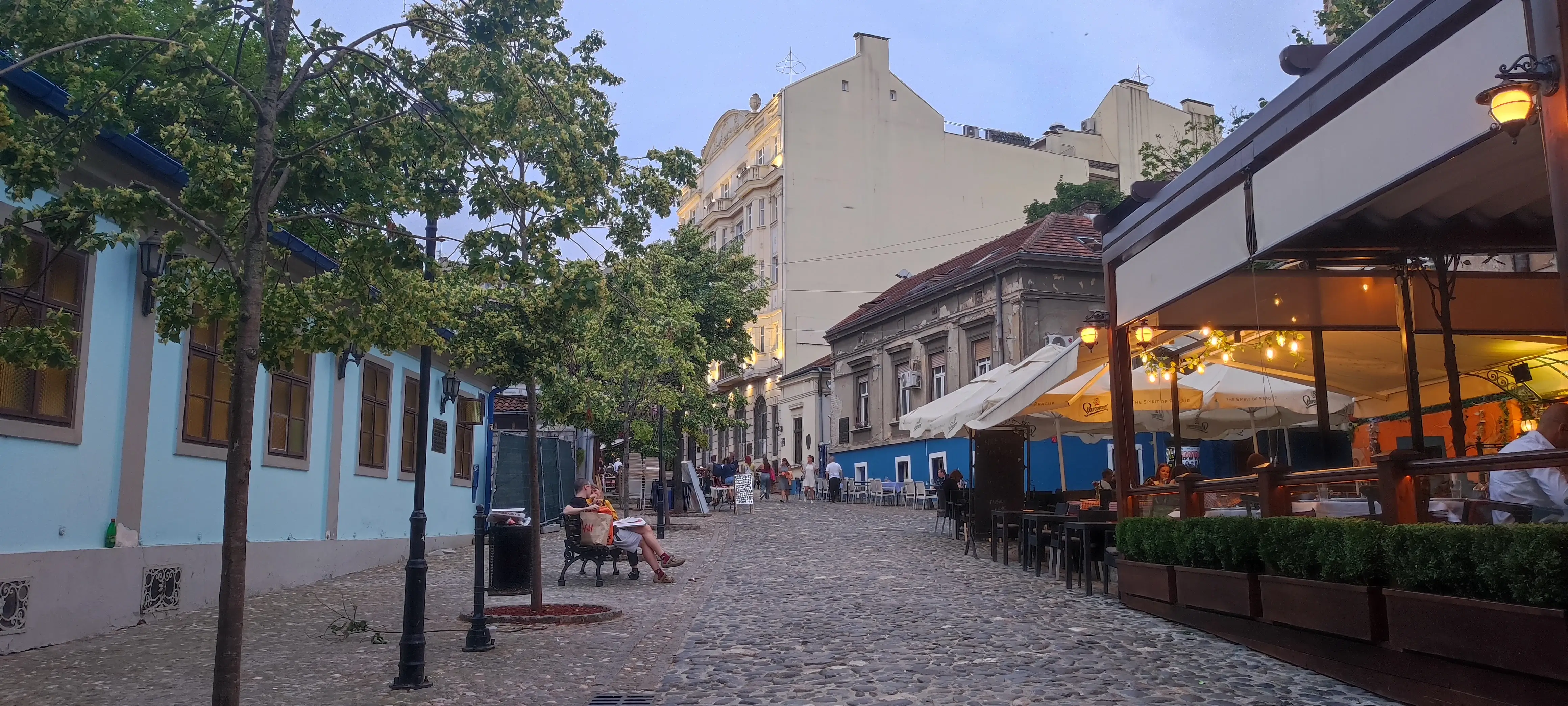El encanto del Barrio Skadarlija