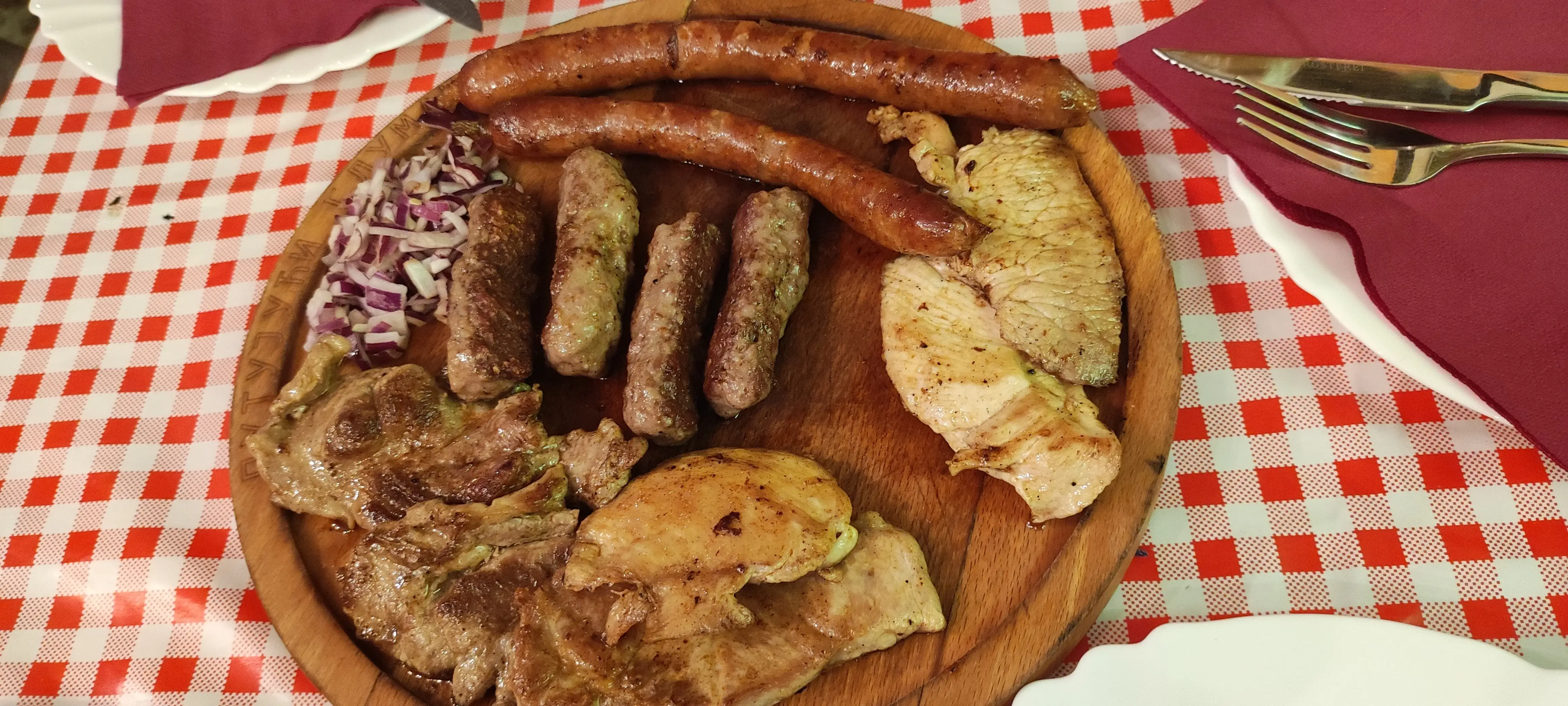 Comida en Serbia