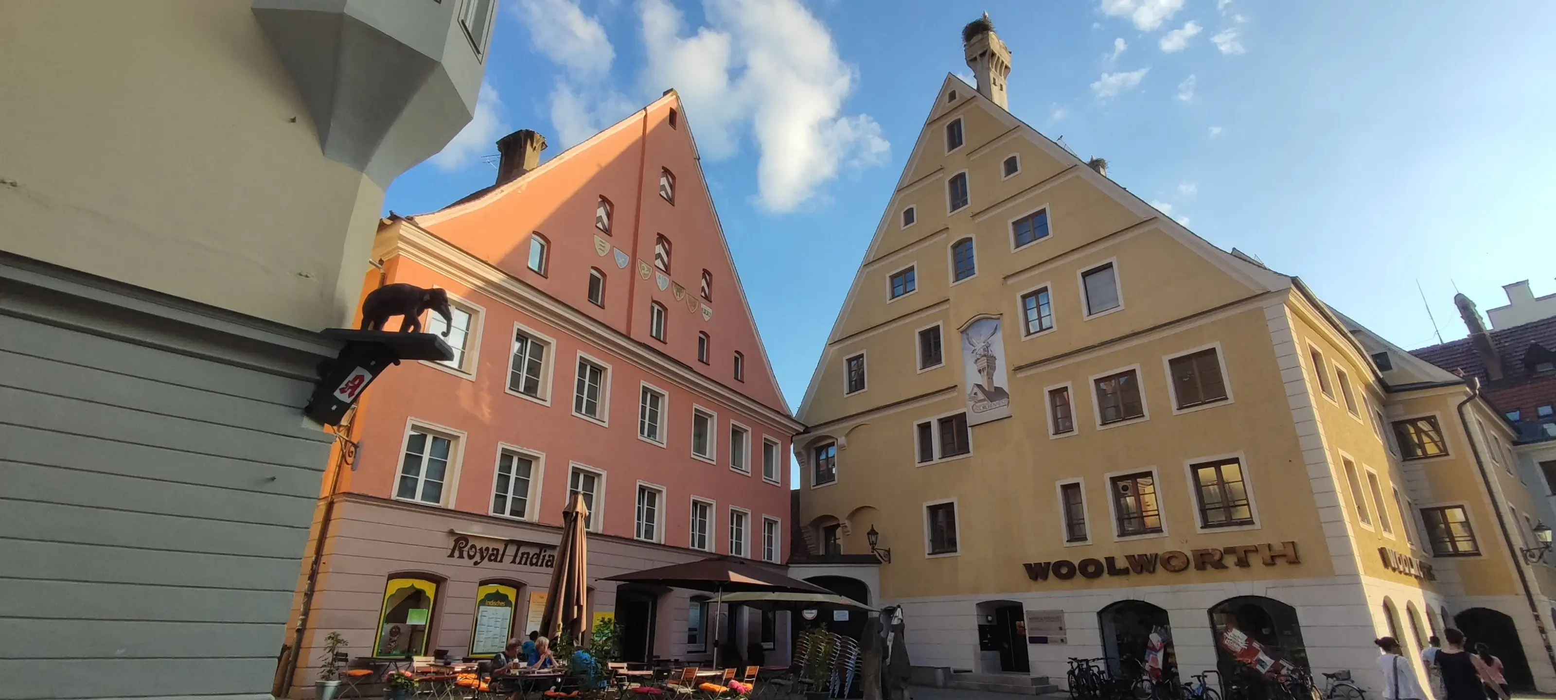 Plaza del ayuntamiento en Memmingen