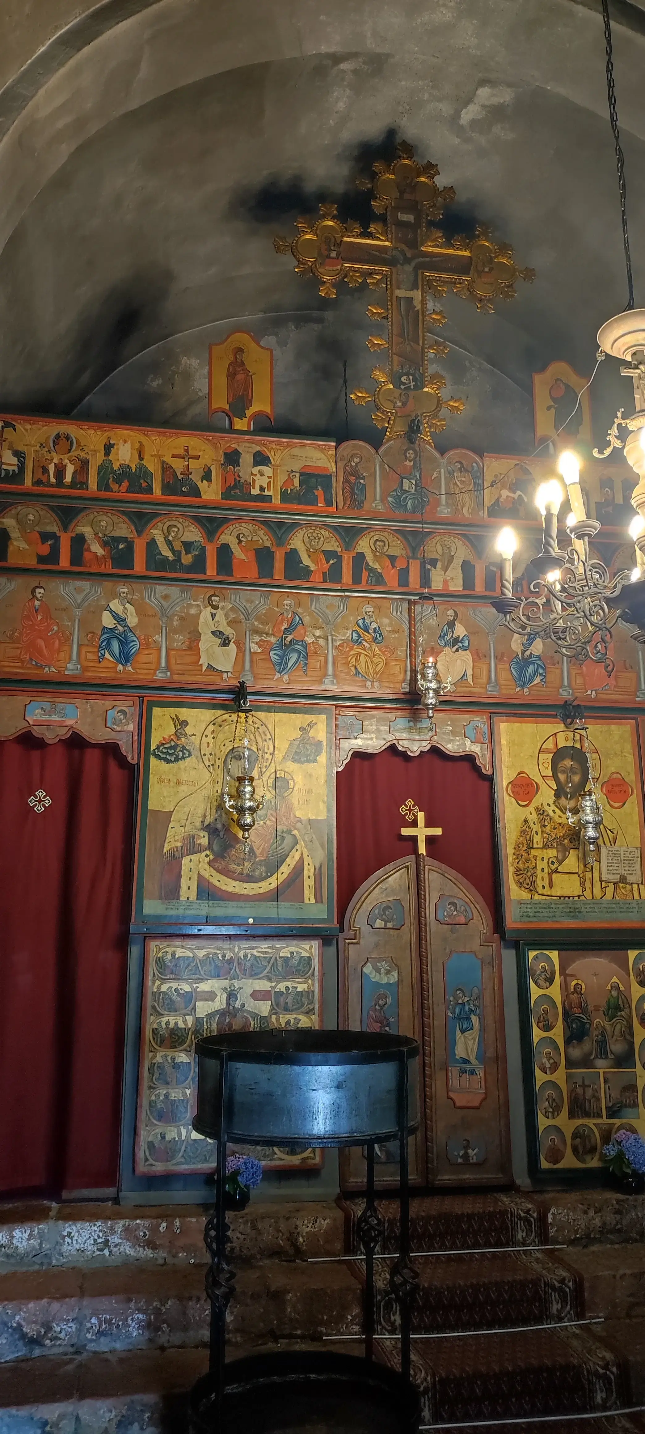 Interior de la iglesia de Santo Tomás