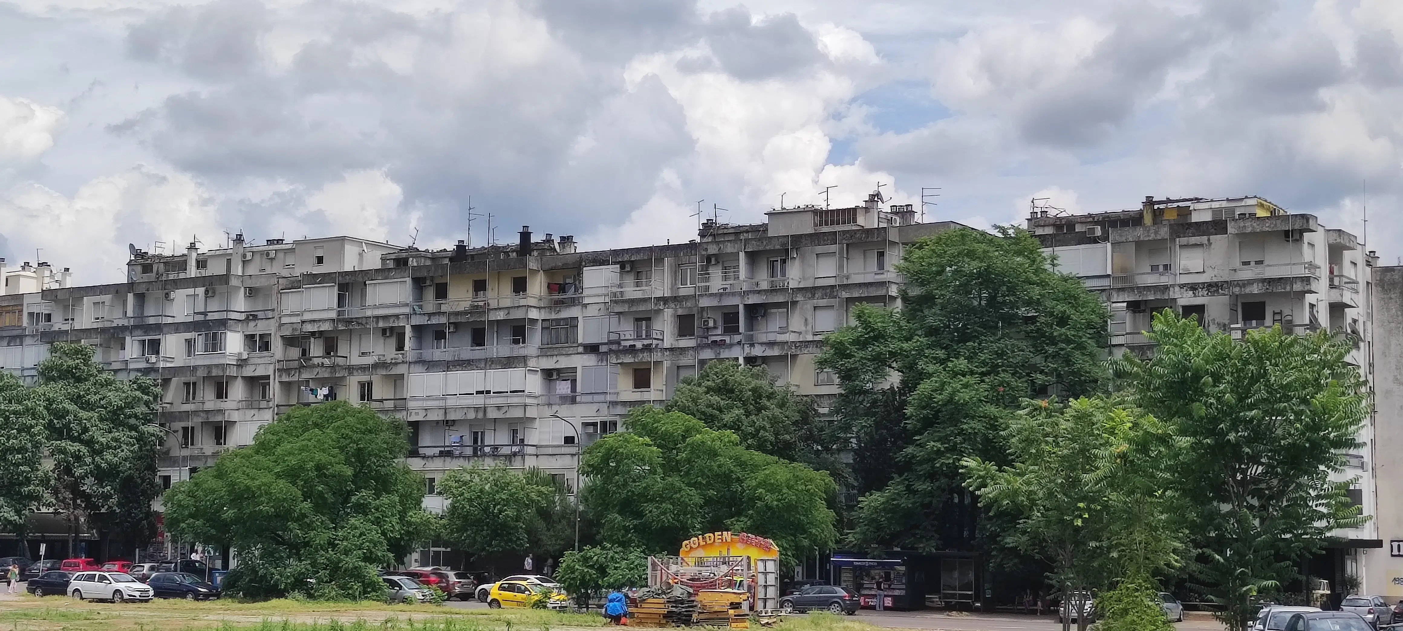 Edificios comunistas en Podgorica
