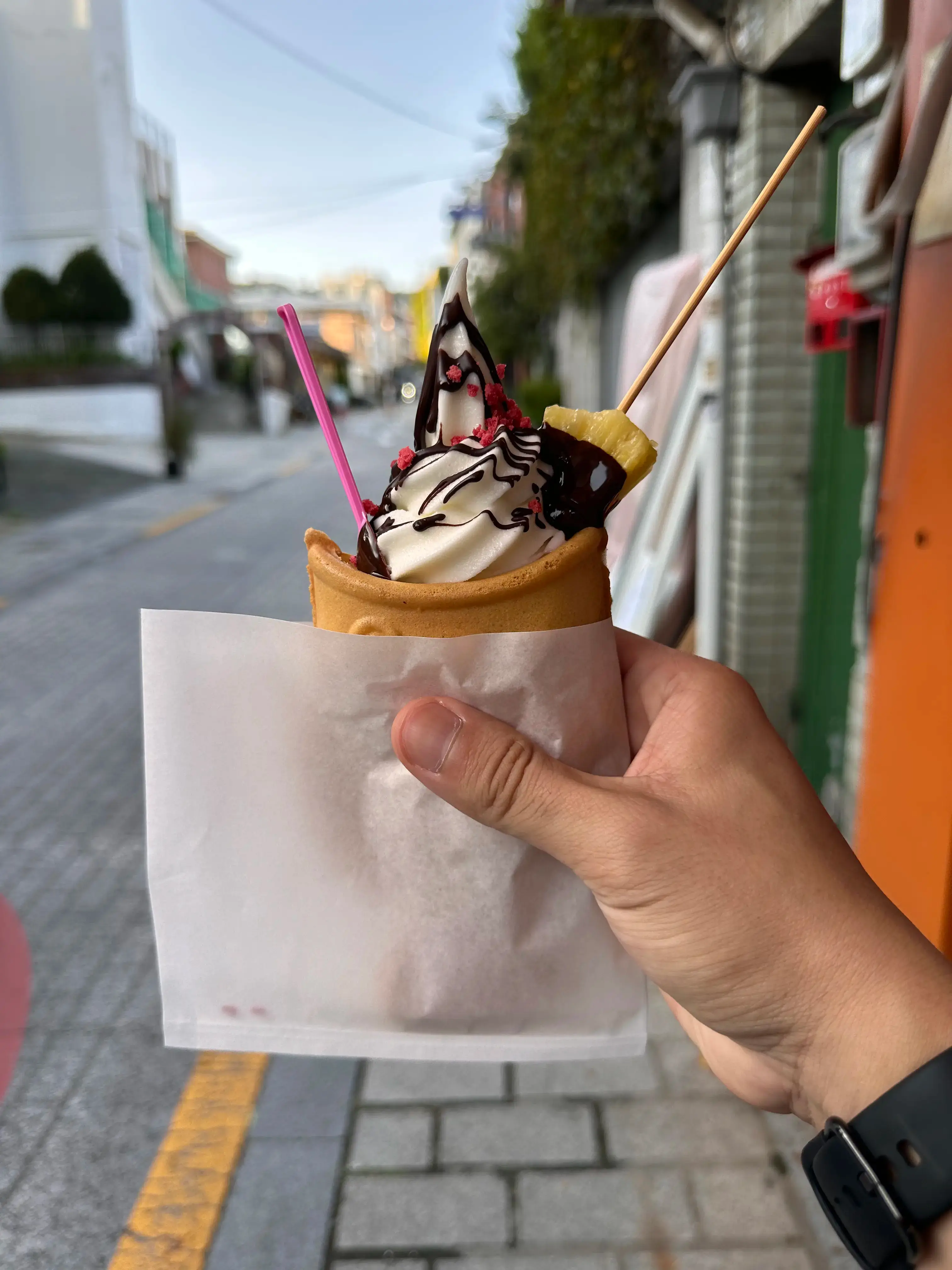 Helado Taiyaki