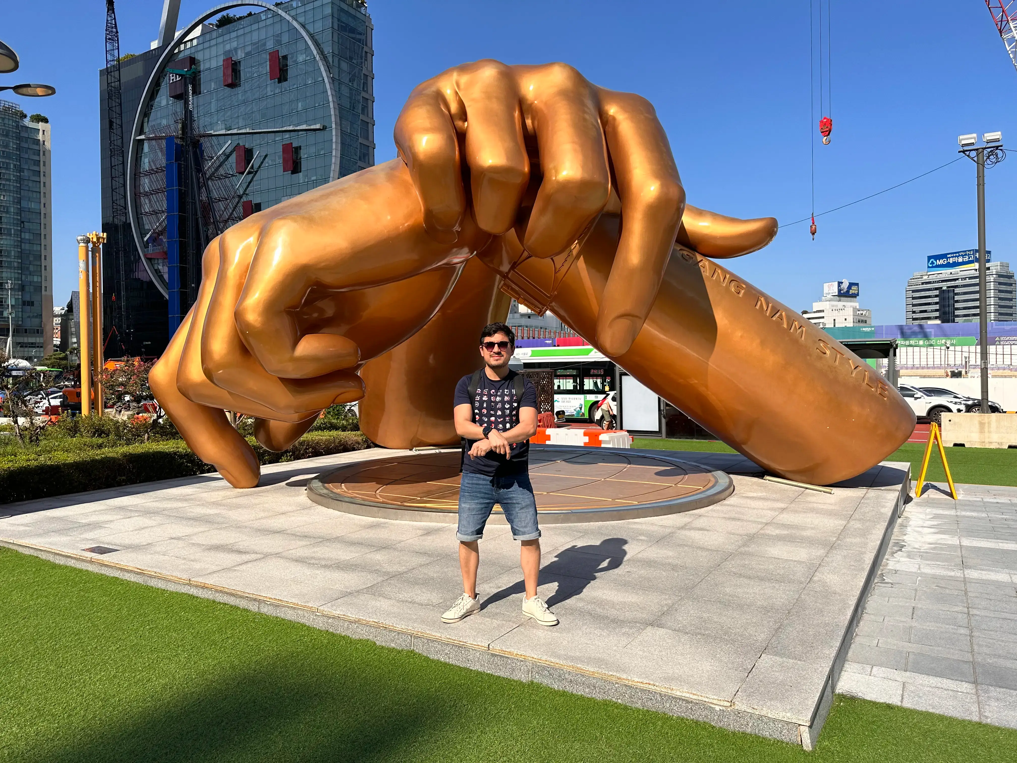 Estatua de Gangnam Style en Seúl