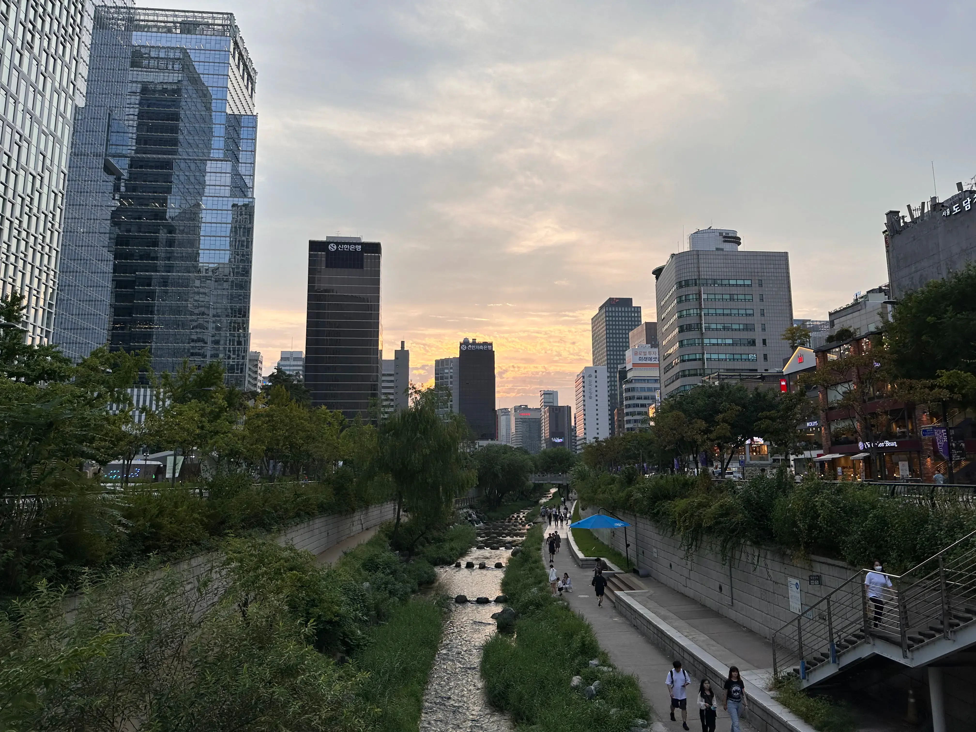 Cheonggyecheon un paseo que debes hacer
