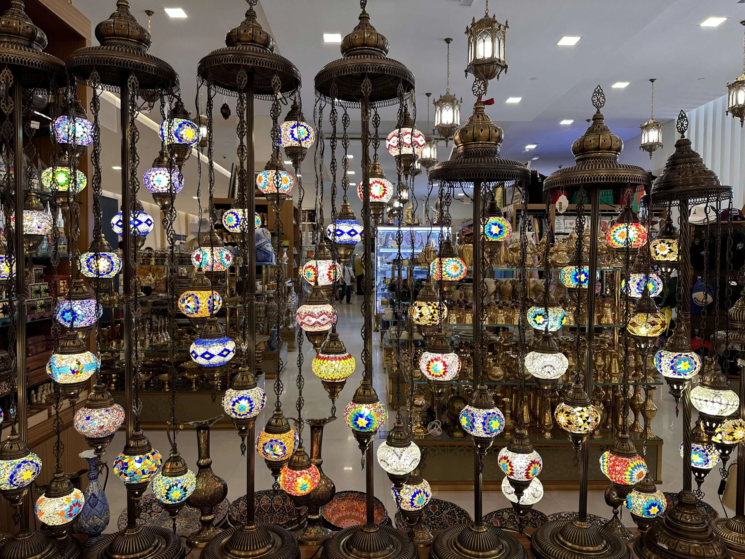Souvernirs en Abu Dhabi