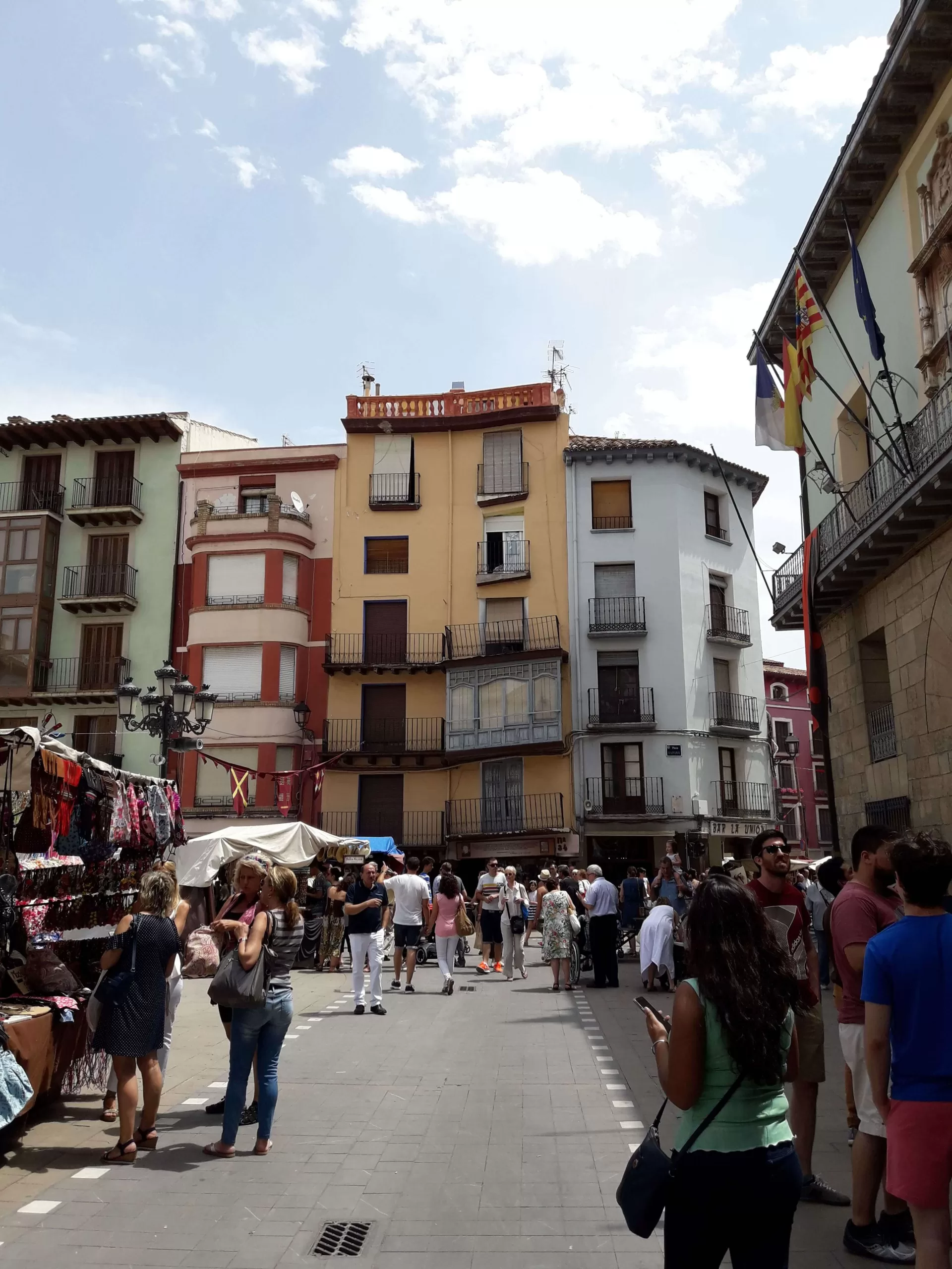 Plaza central de Calatayud