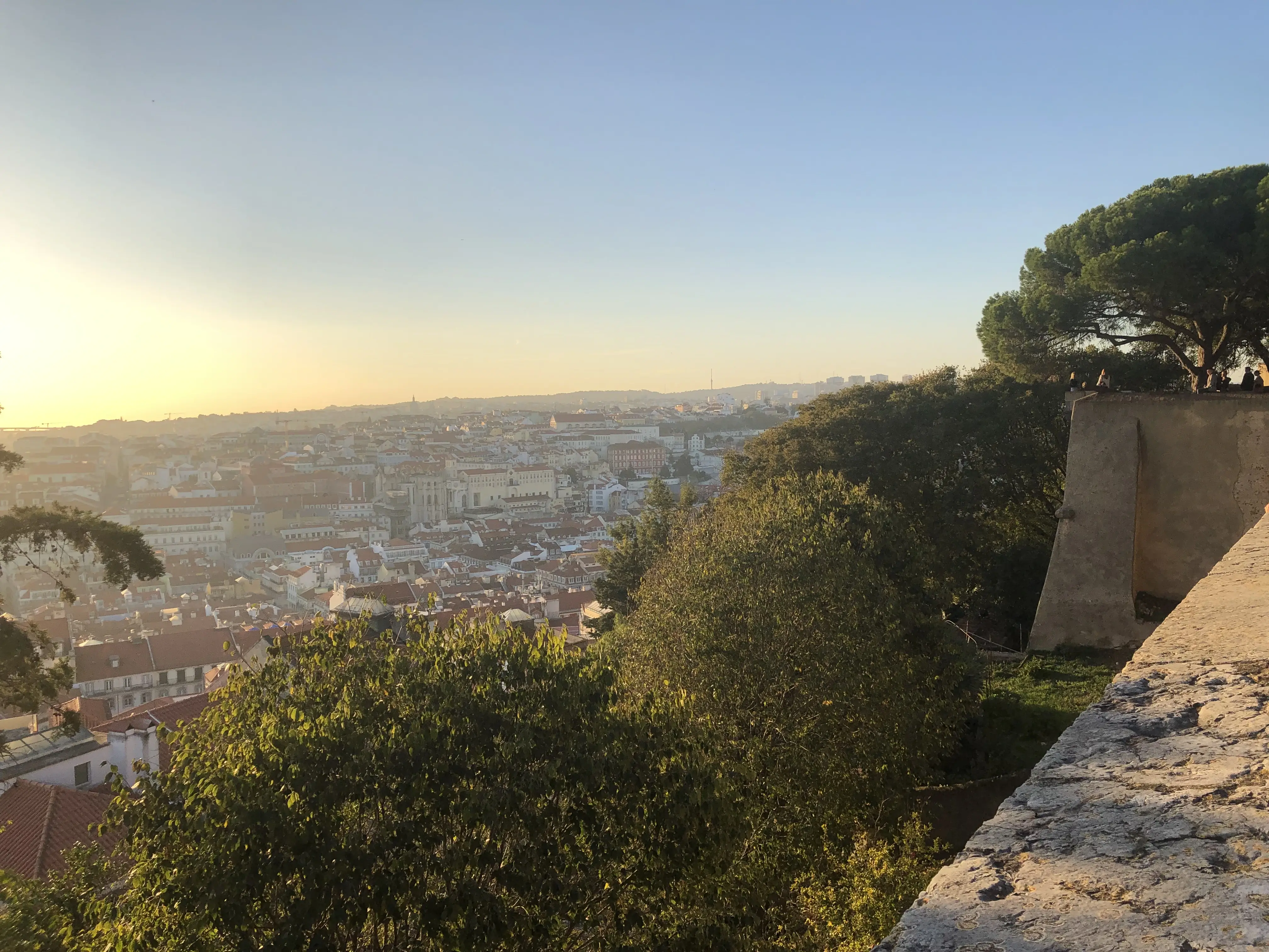 Vistas desde el Castillo San Jorge