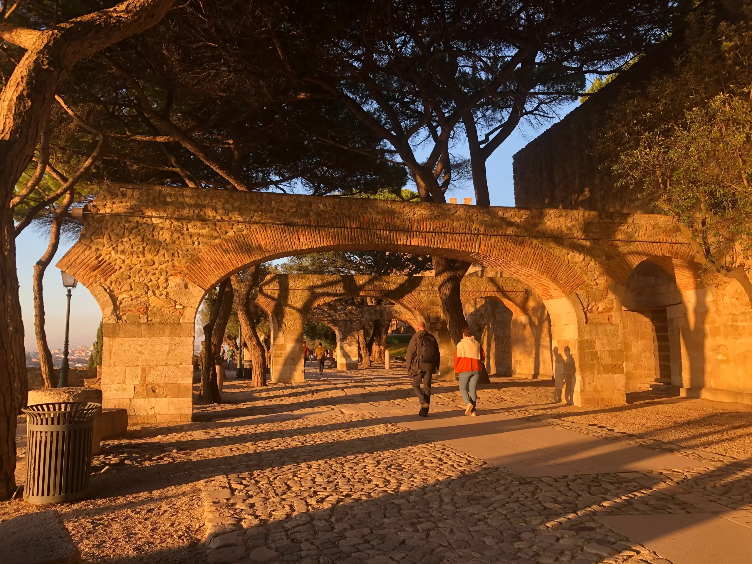 Interior del Castillo San Jorge
