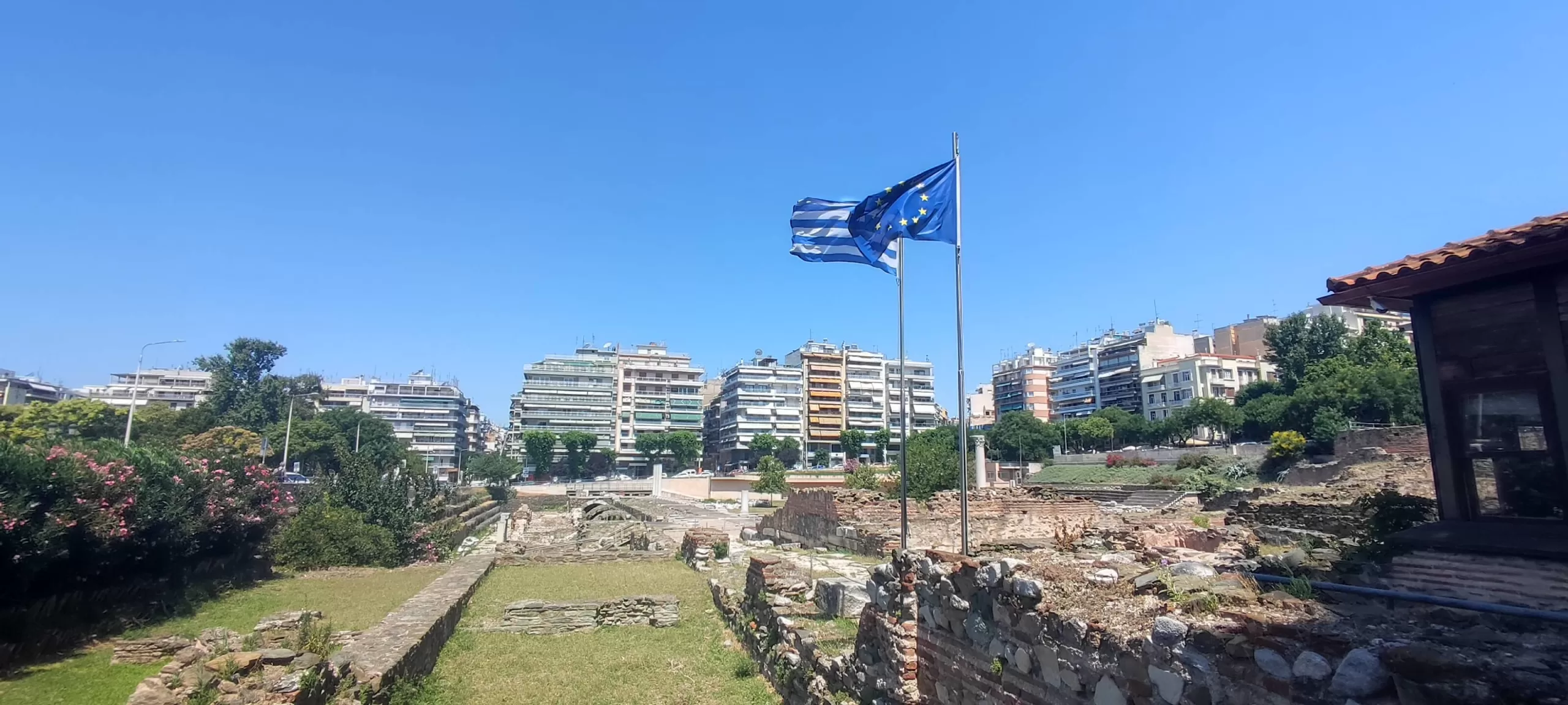 Paseo por el Foro Romano en Salónica