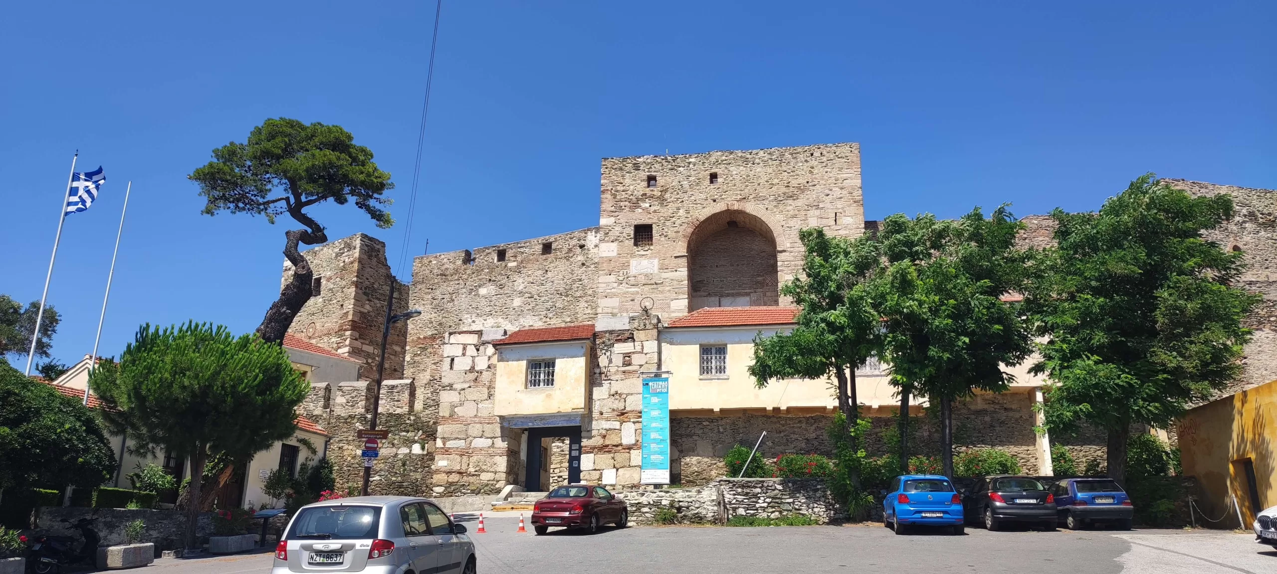 Castillo de Heptapyrgion en Tesalónica