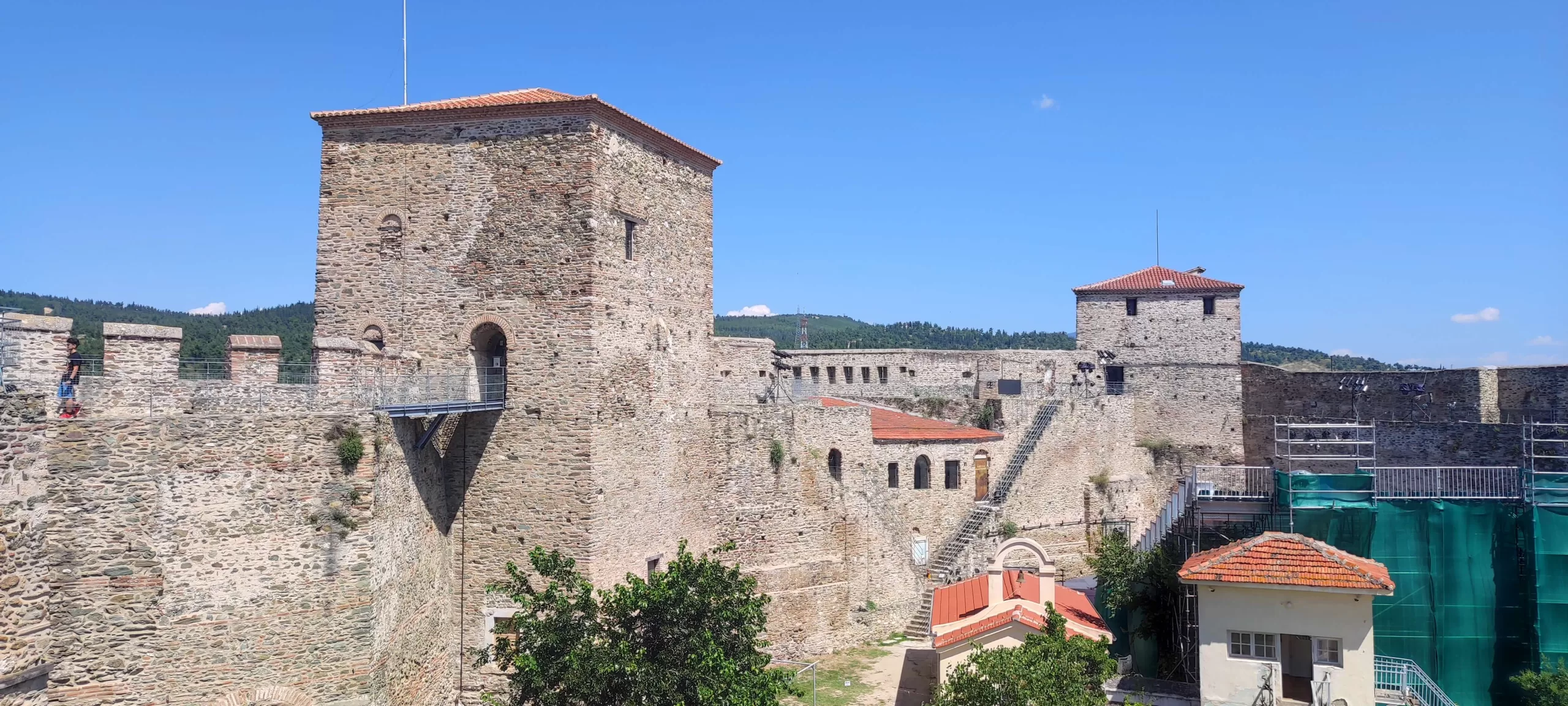 Castillo de Heptapyrgion en Salónica