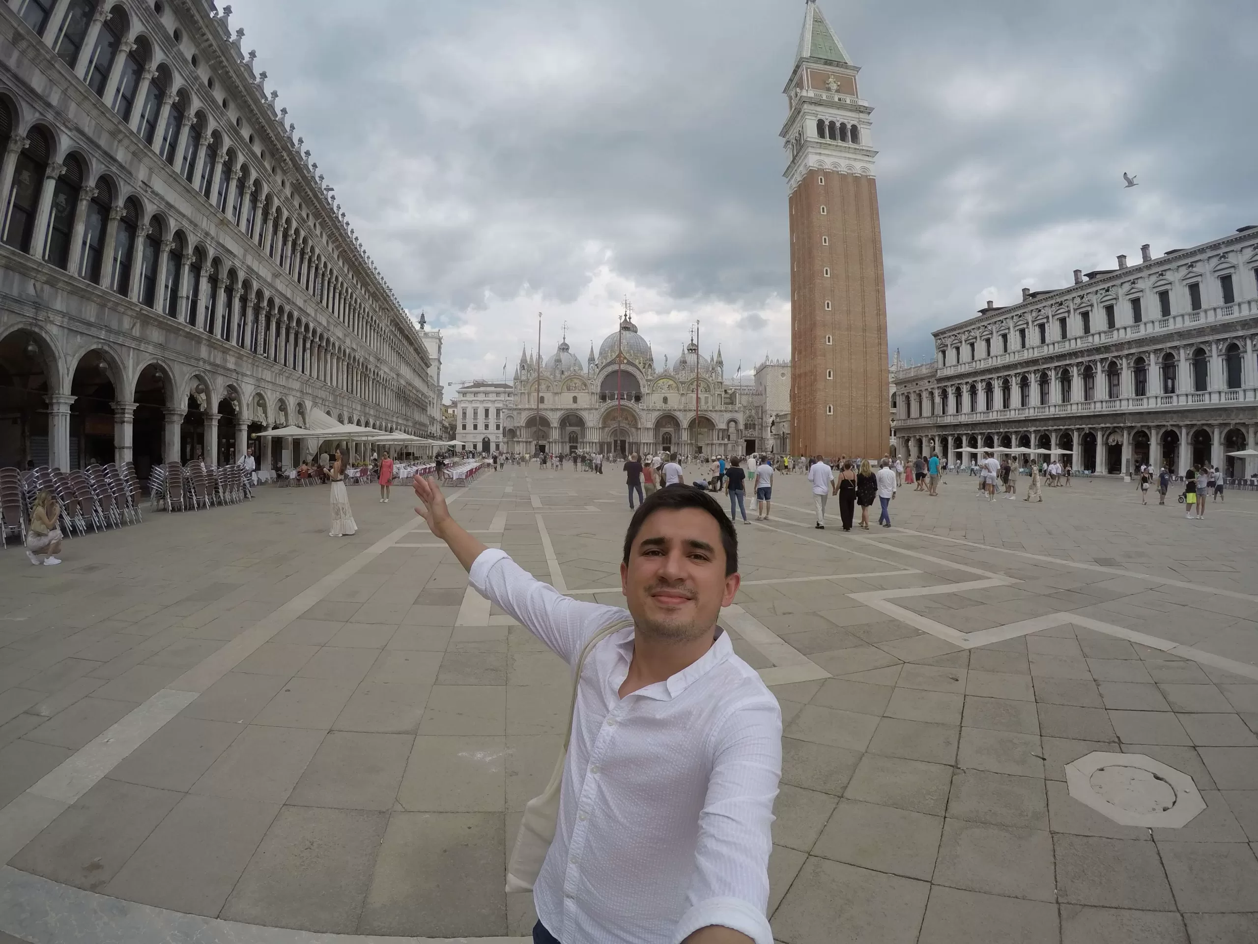 Plaza de San marcos en Venecia