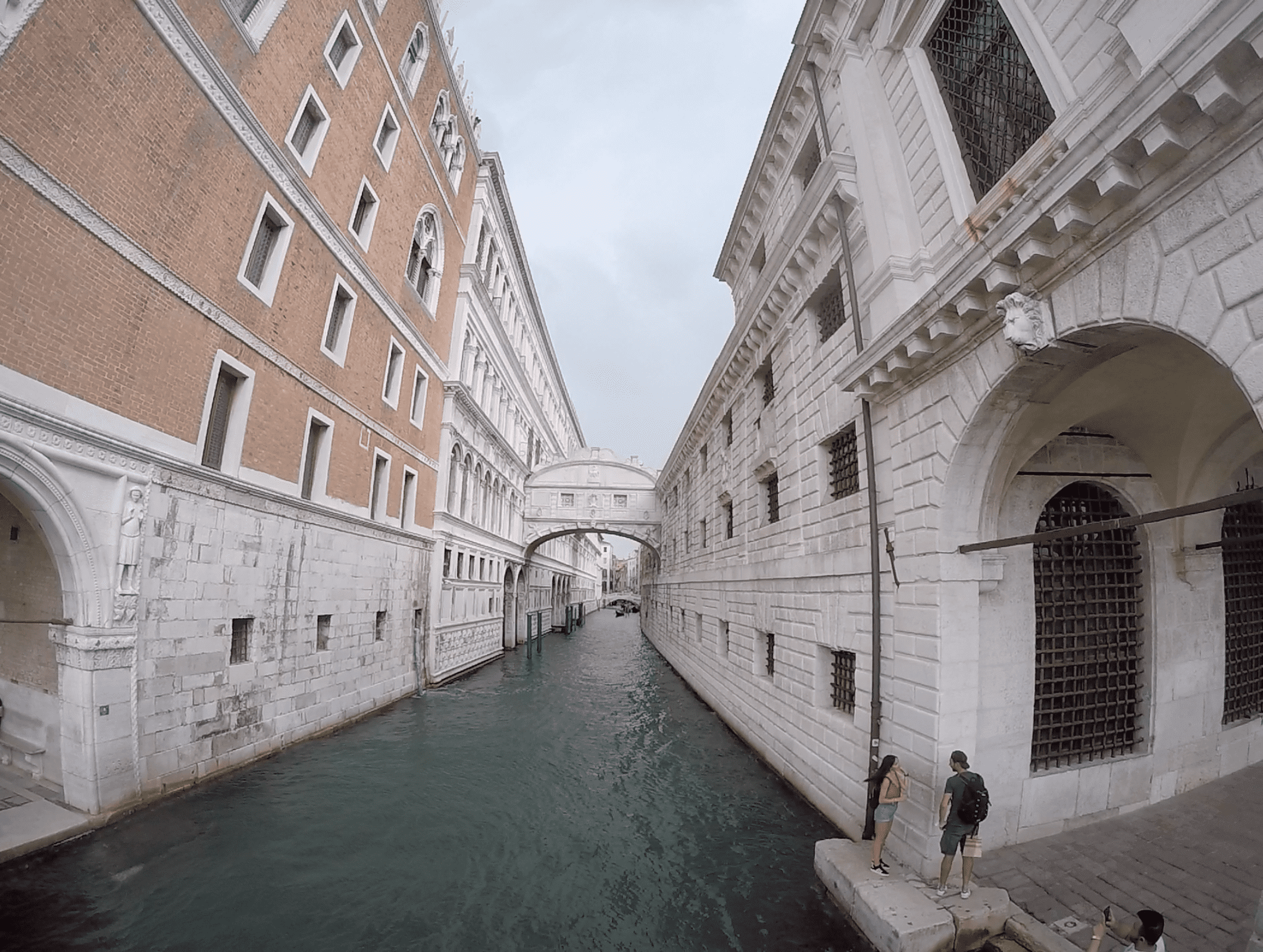 Puente de los Suspiros en Venecia