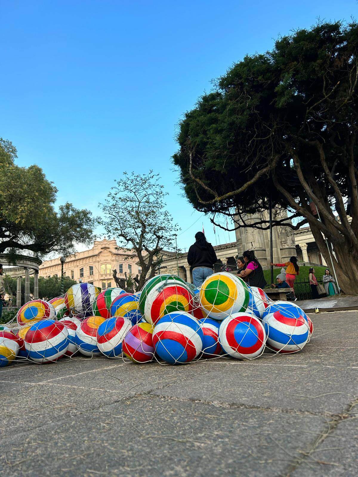 Pelotas típicas de Xela