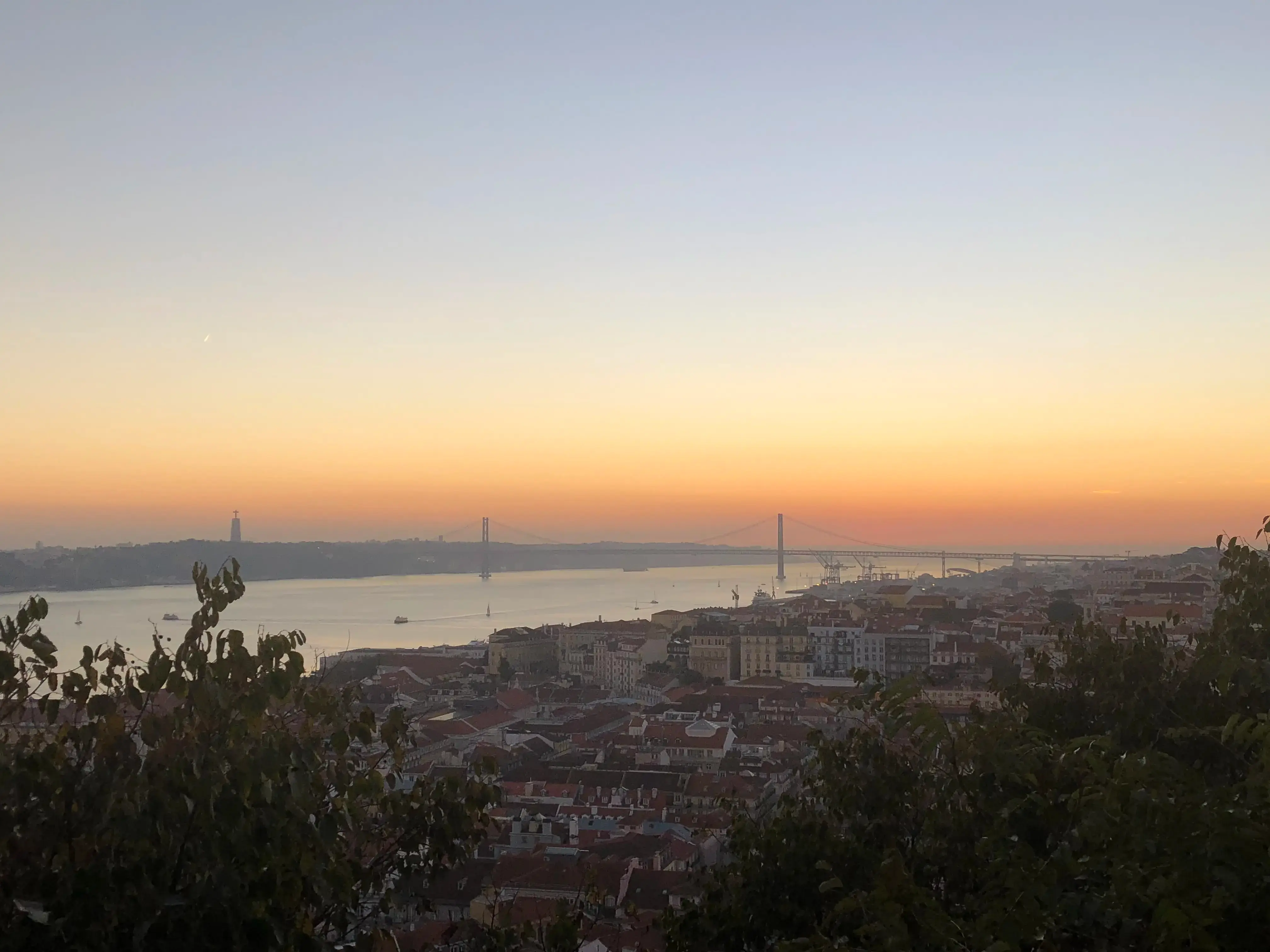 Atardecer desde las alturas de esta fortaleza