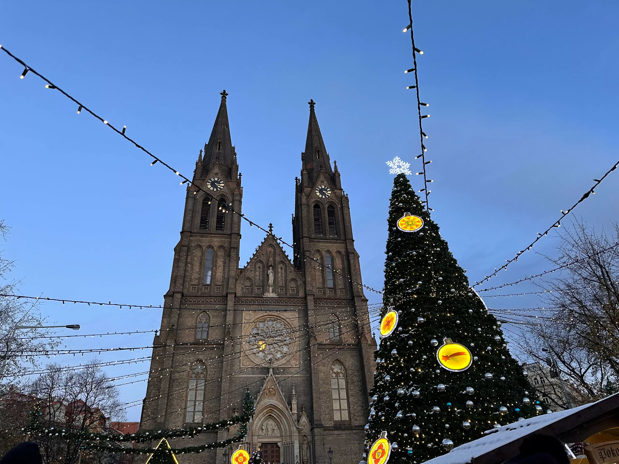 Mercadillo de Navidad de Náměstí Míru