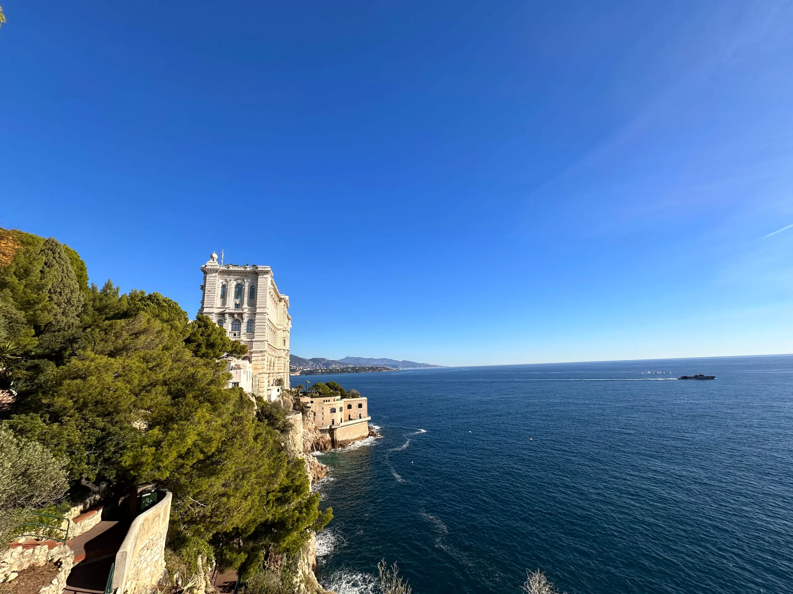 Vistas al Mediterráneo desde el Jardín de San Martín