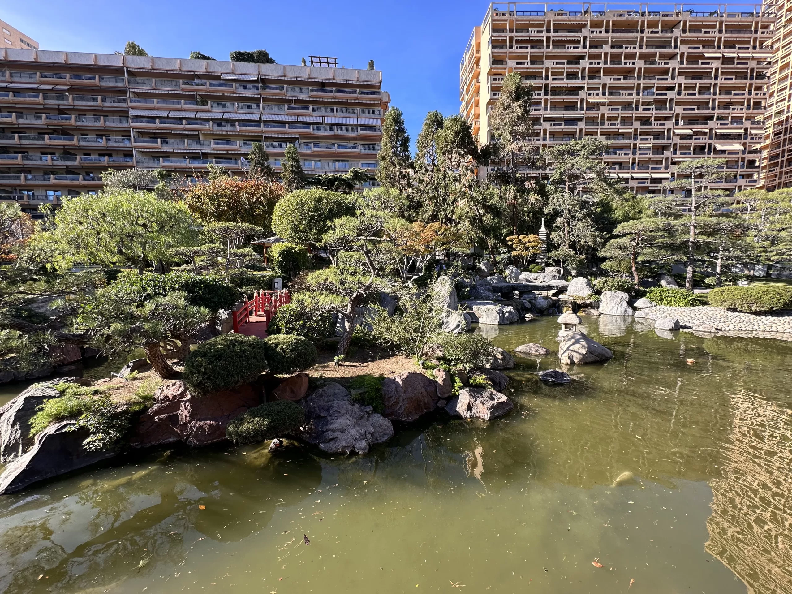 Jardín Japonés de la ciudad de Mónaco