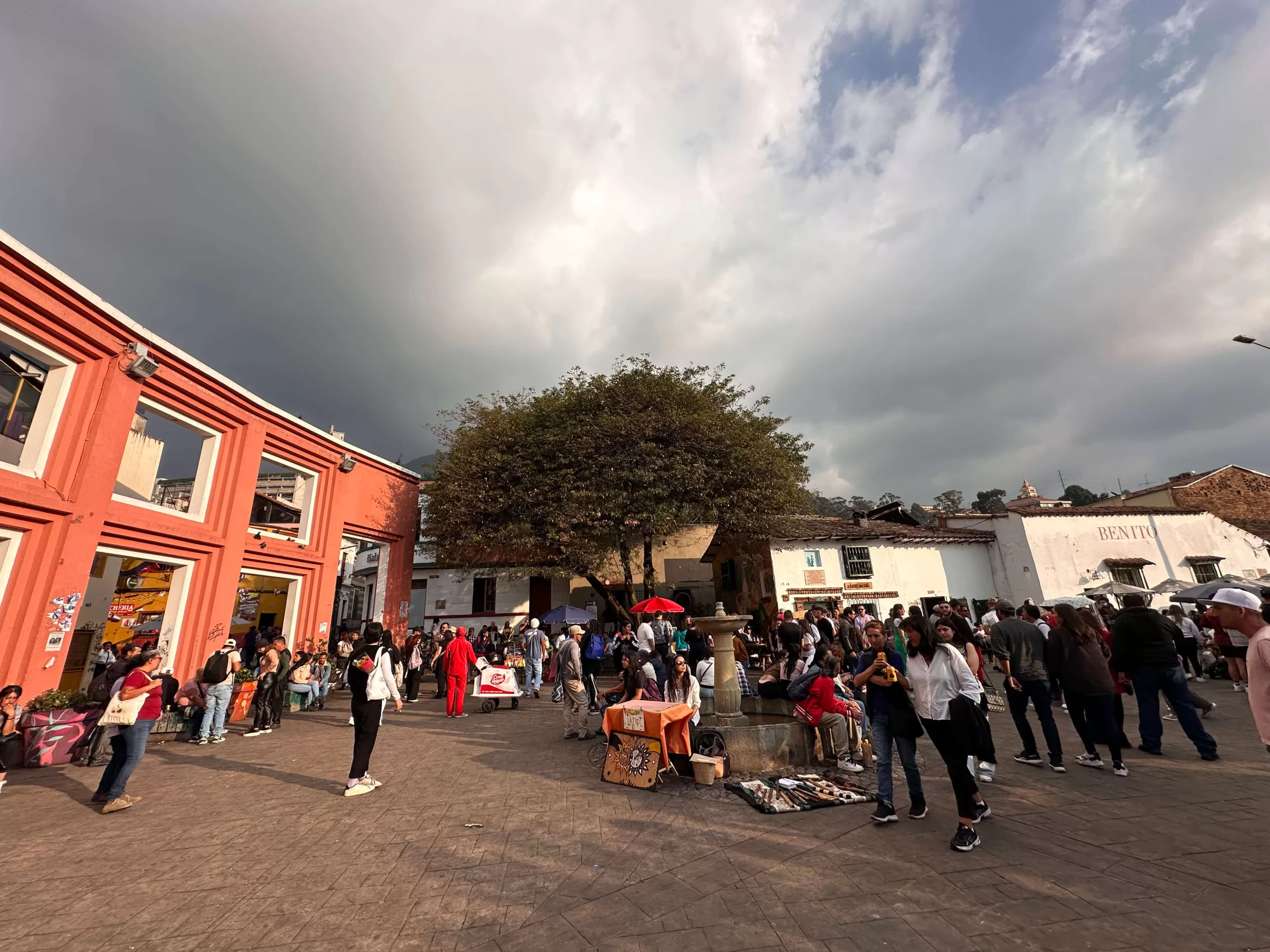 Plaza del Chorro de Quevedo en Bogotá