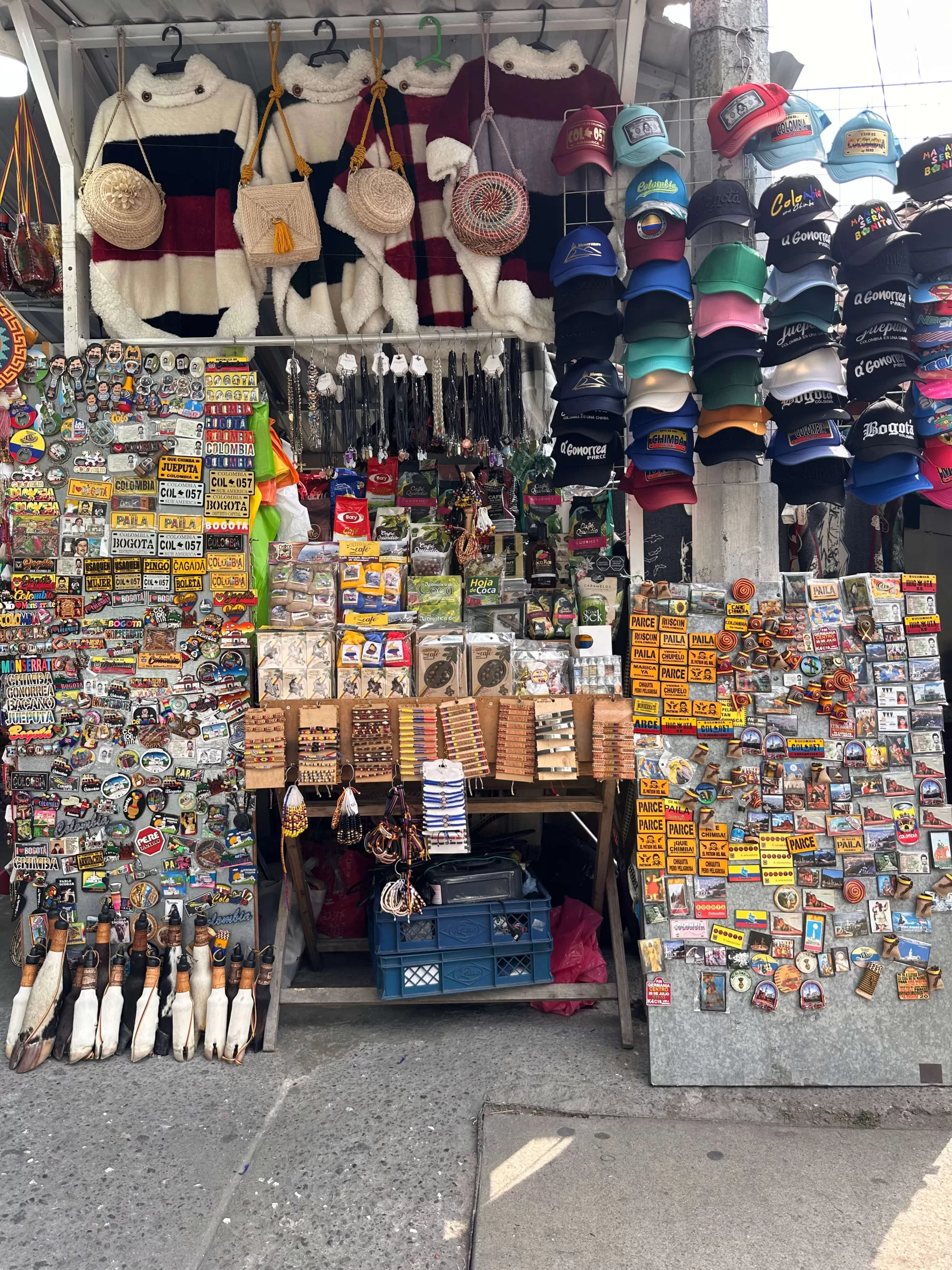 Mercados en las calles de Colombia - Qué ver en Bogotá