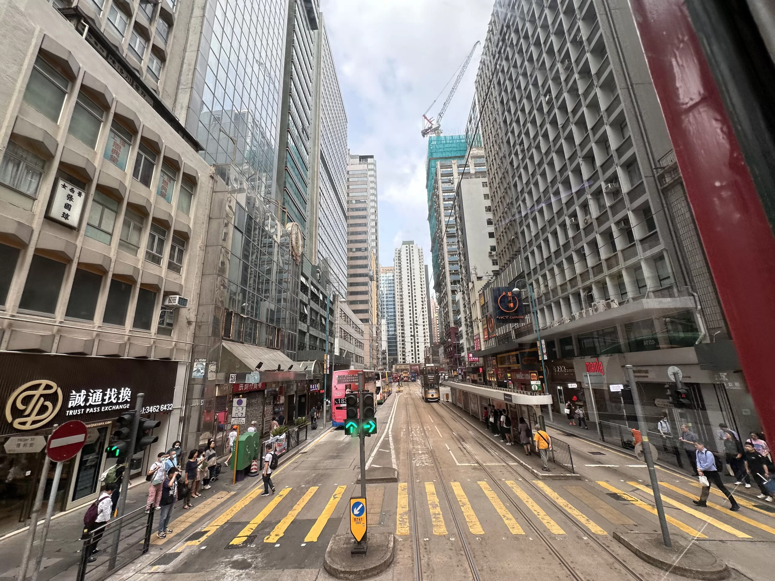 Tranvías en Hong Kong