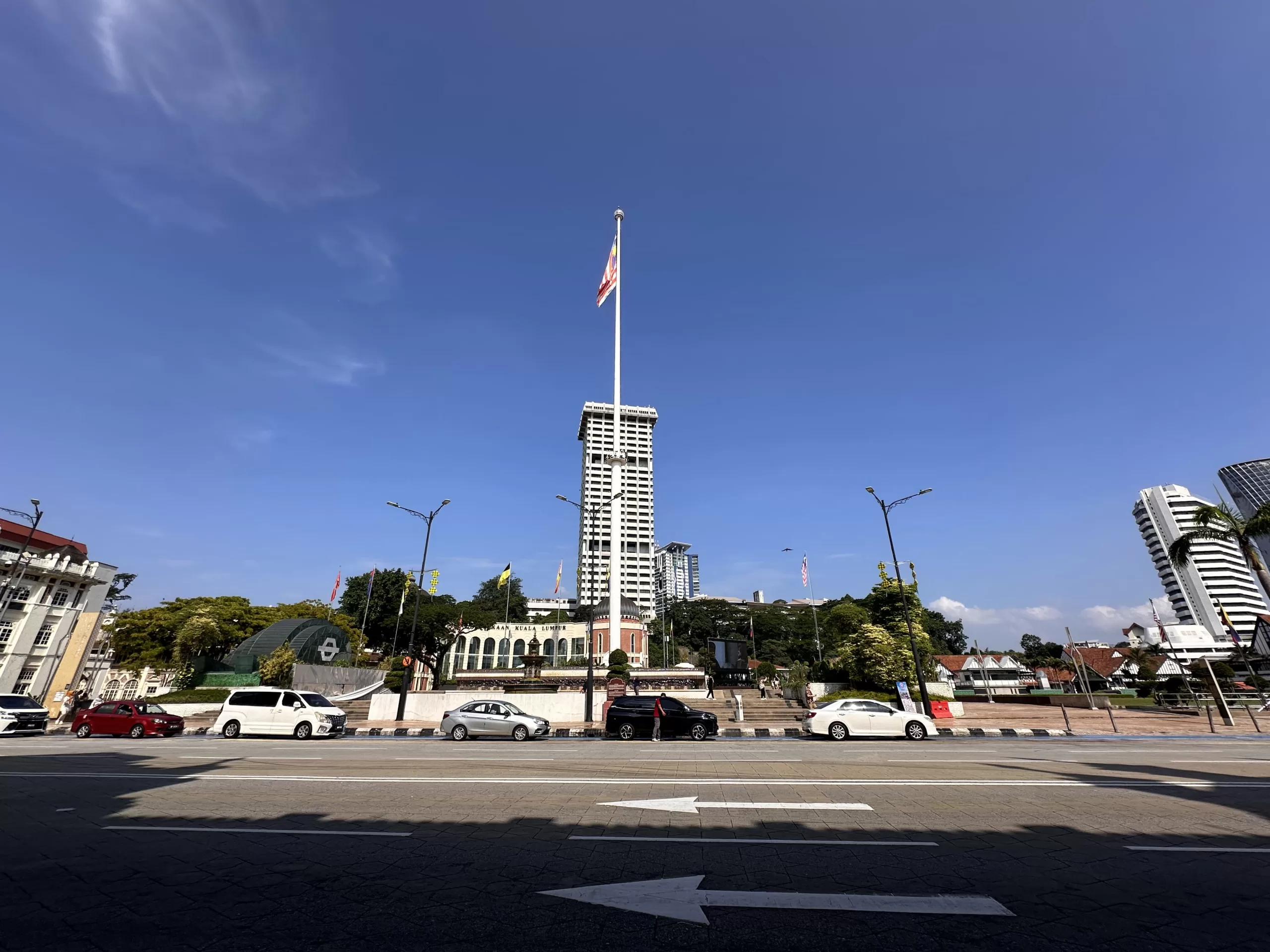 Plaza Merdeka en la capital de Malasia