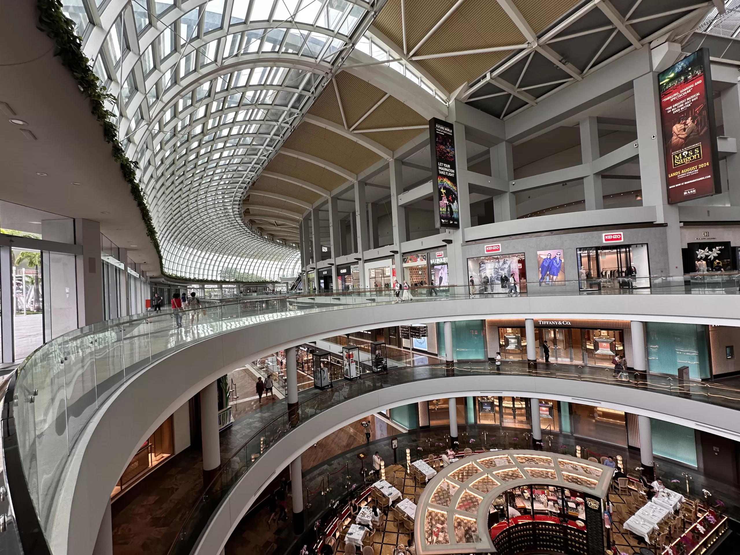 Marina Bay Sands Mall en Singapur