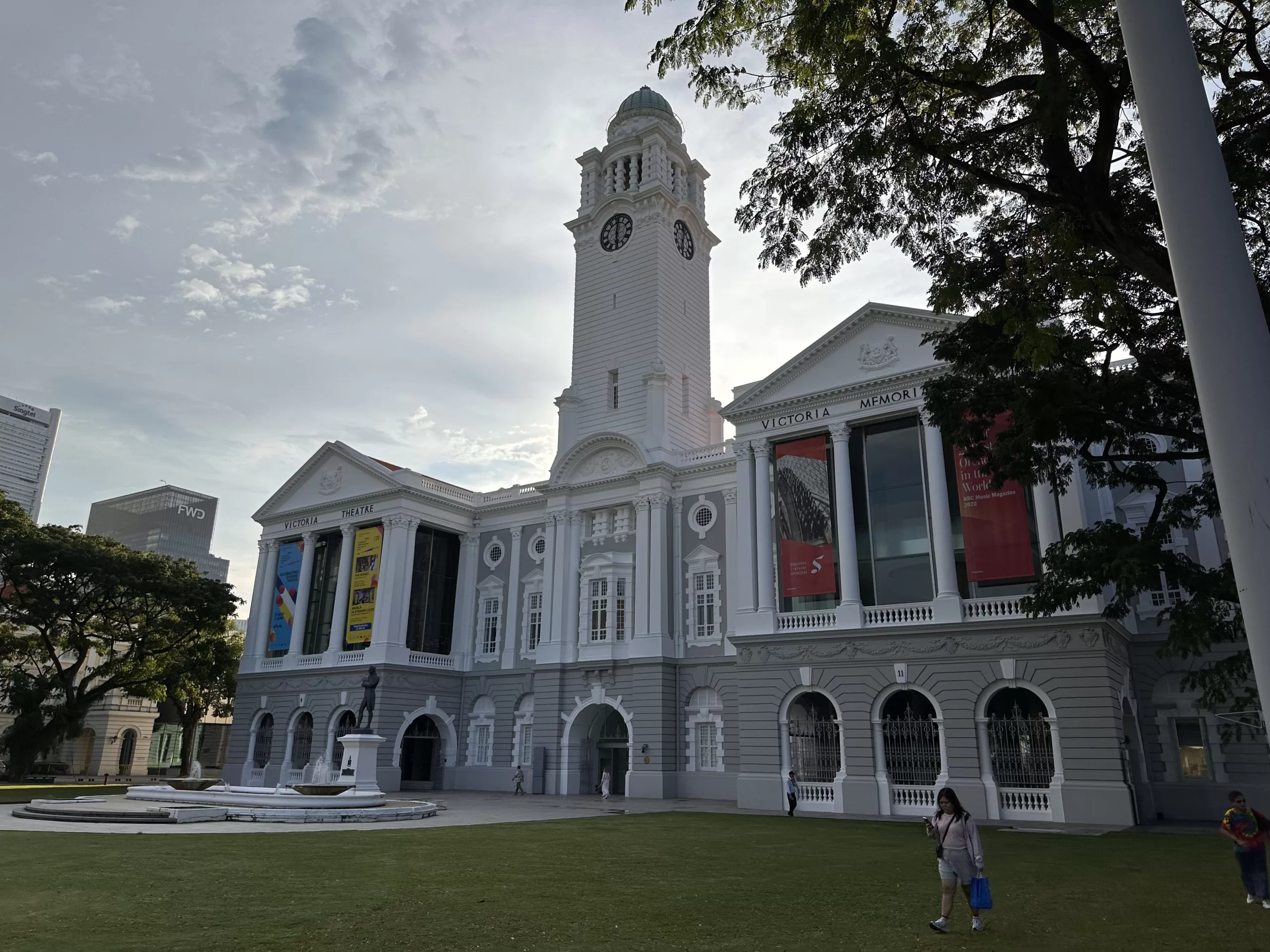 Teatro Victoria y Sala de Conciertos de Singapur