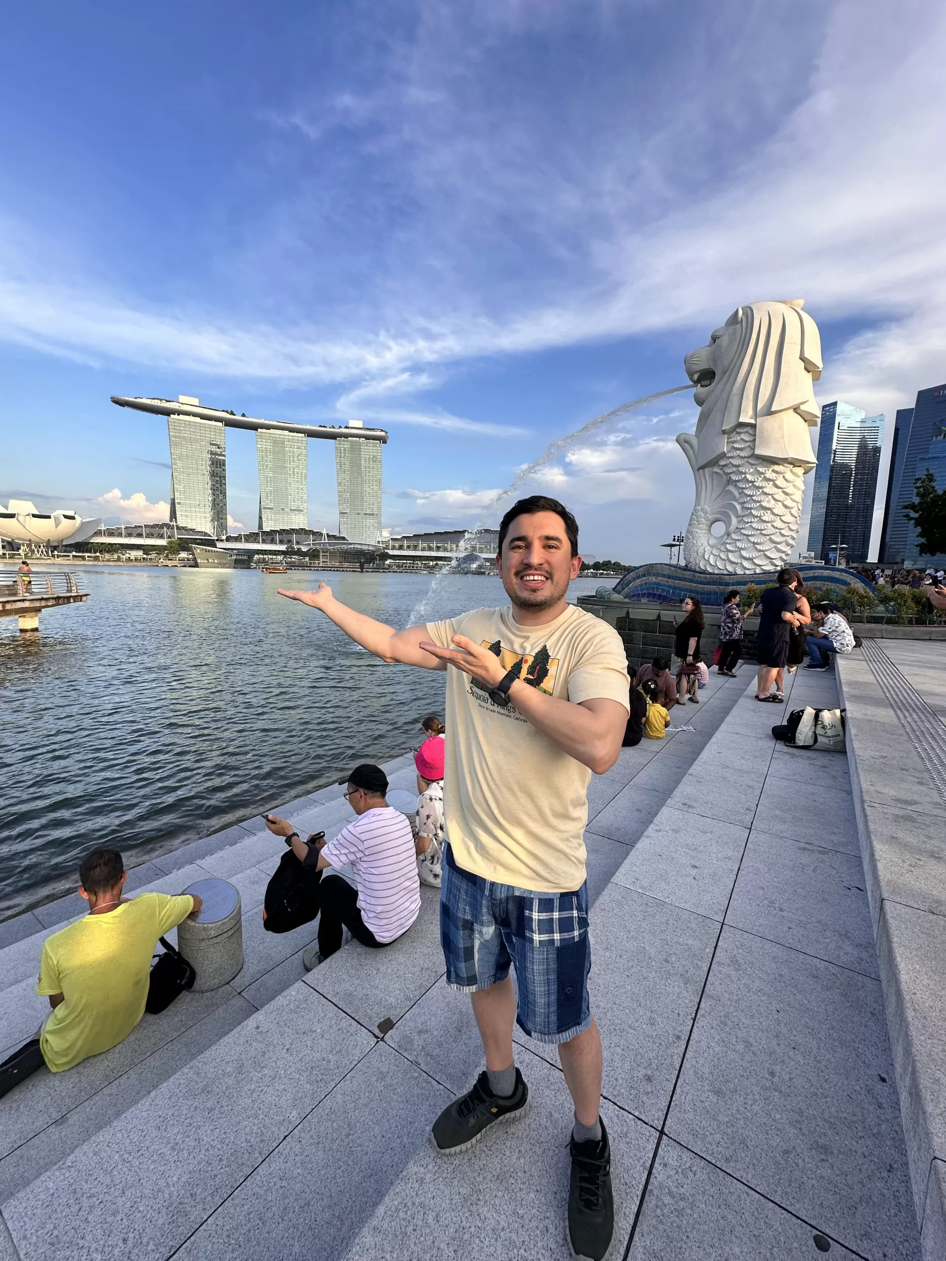 Vistas panorámicas en Singapur