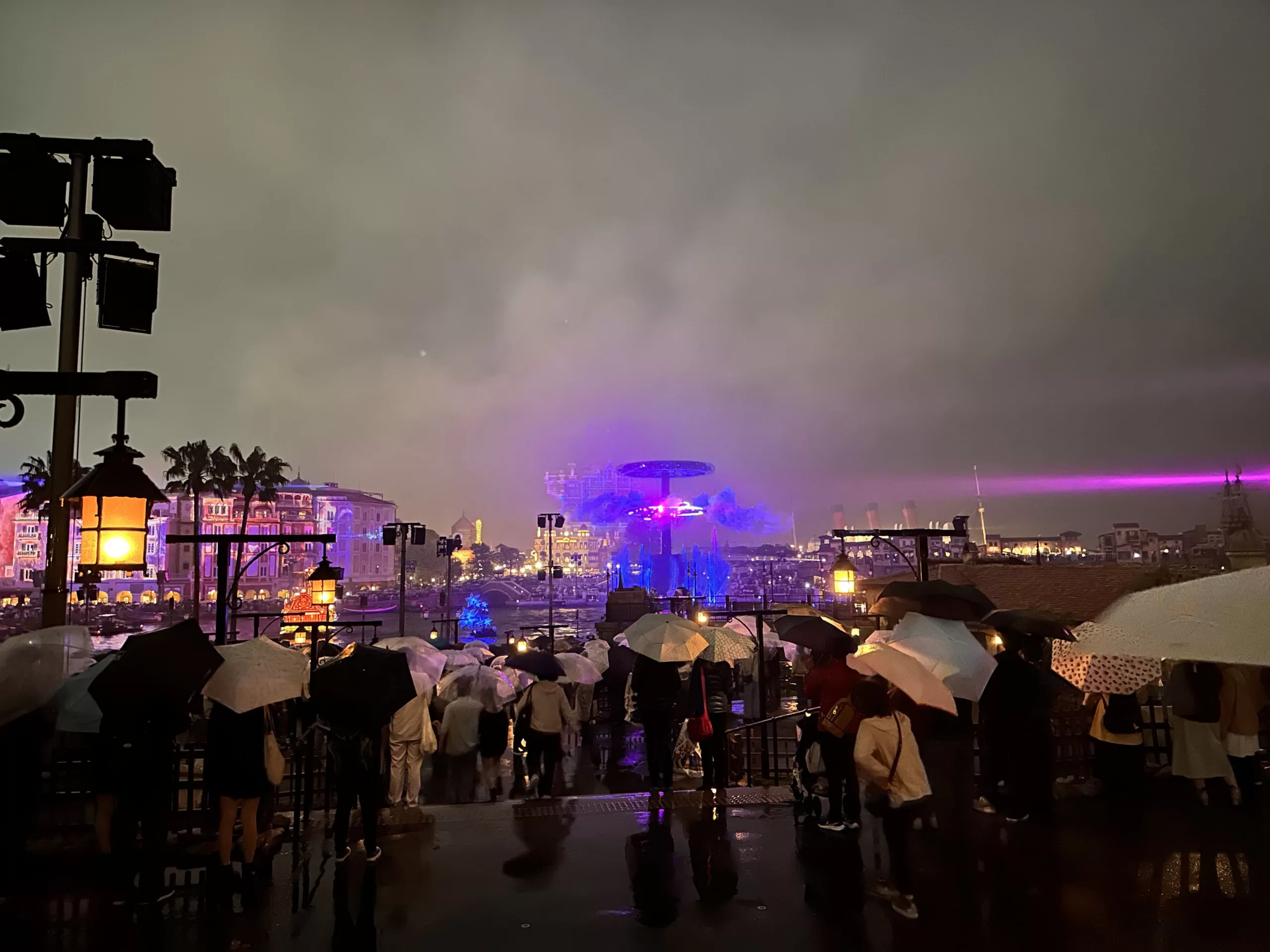 Show de luces en Disney Tokio