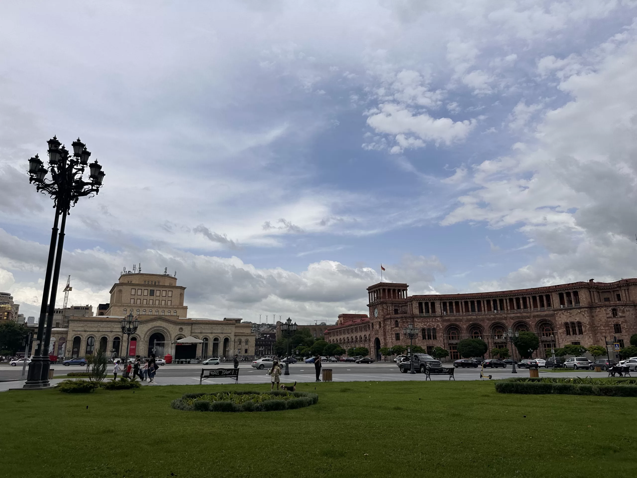 Plaza de la República en Ereván
