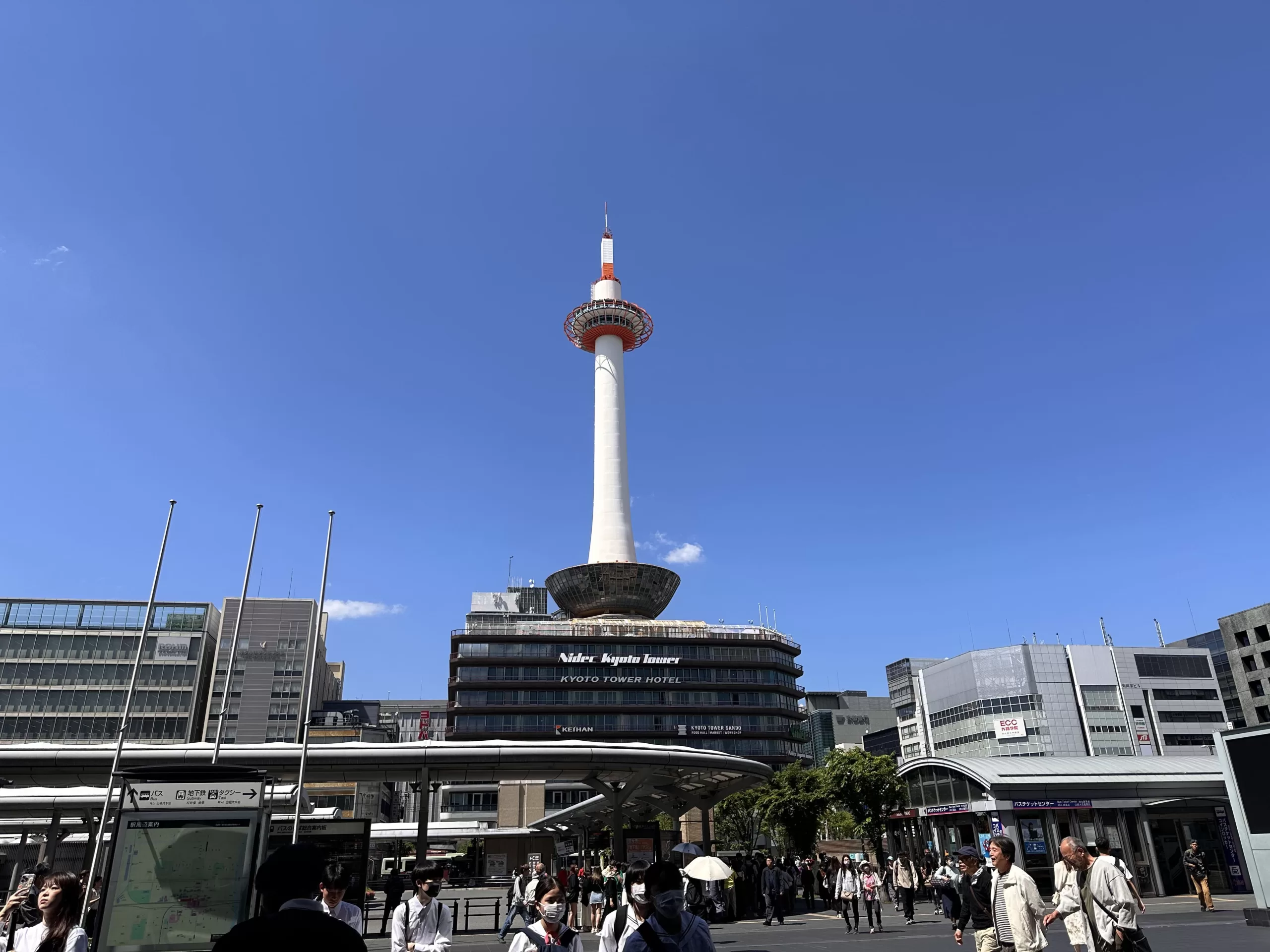 Visitar la Torre de Kioto en Japón
