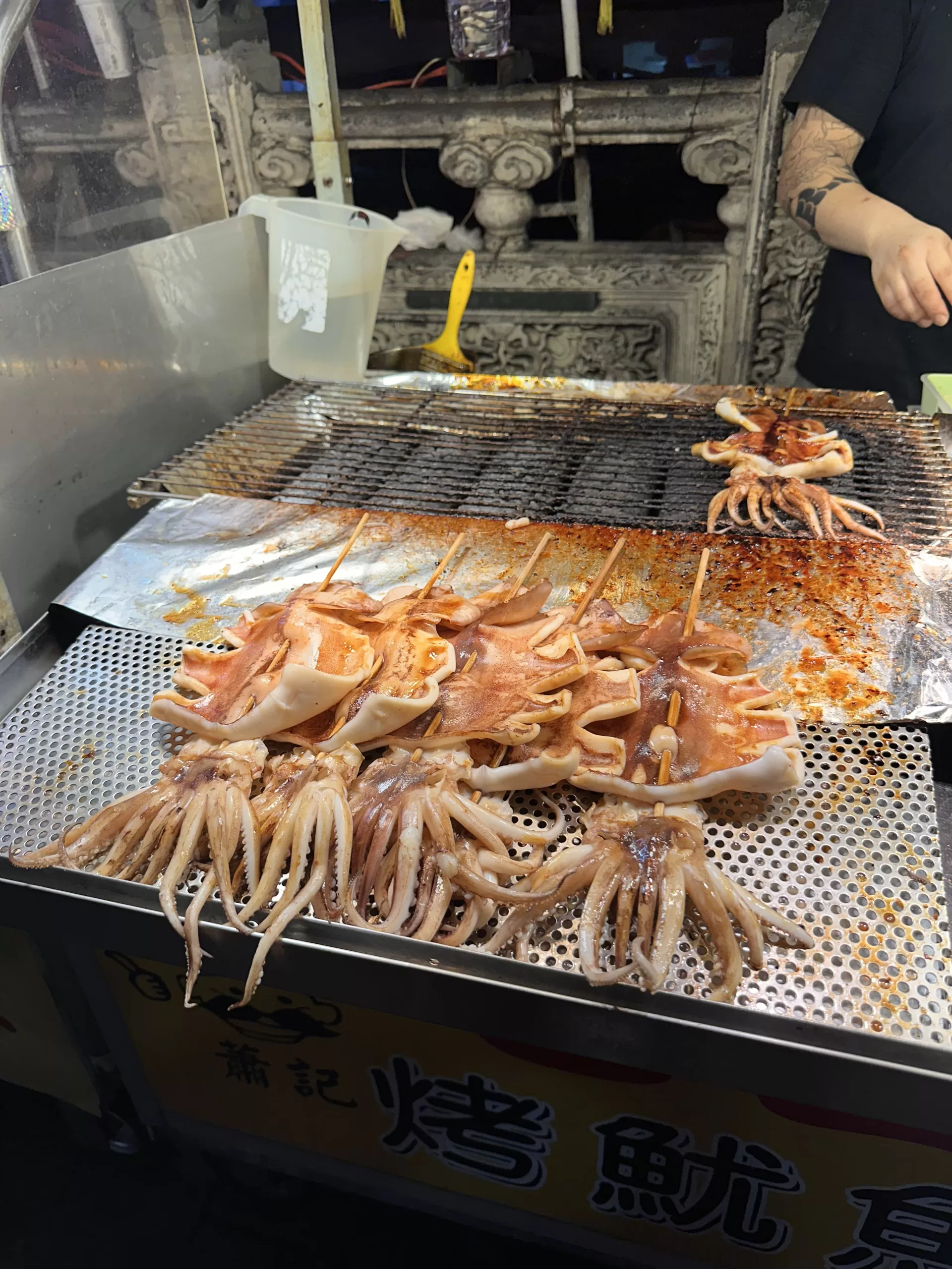 Calamares en Taiwán