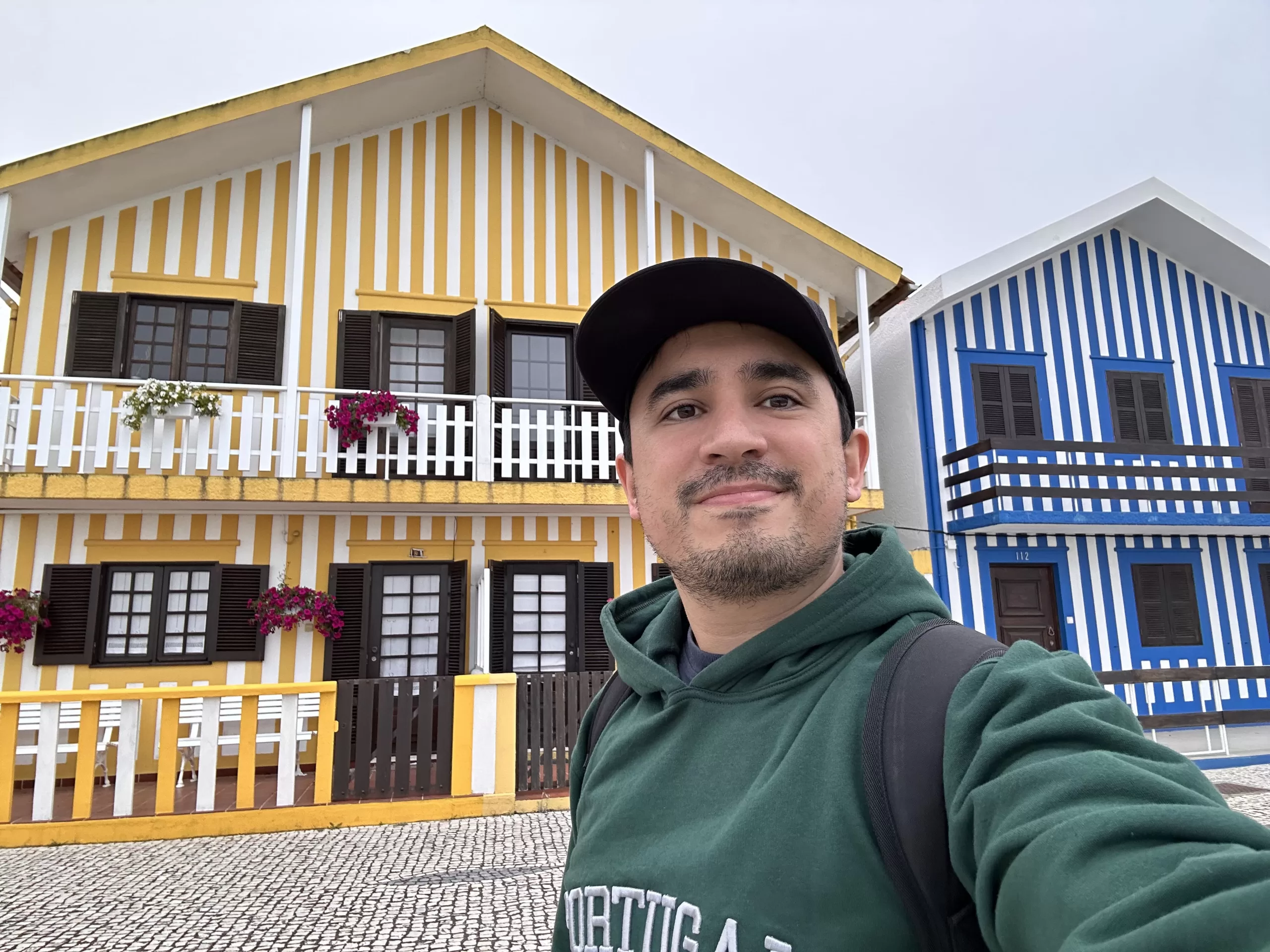 Visitando la Costa Nova en Aveiro