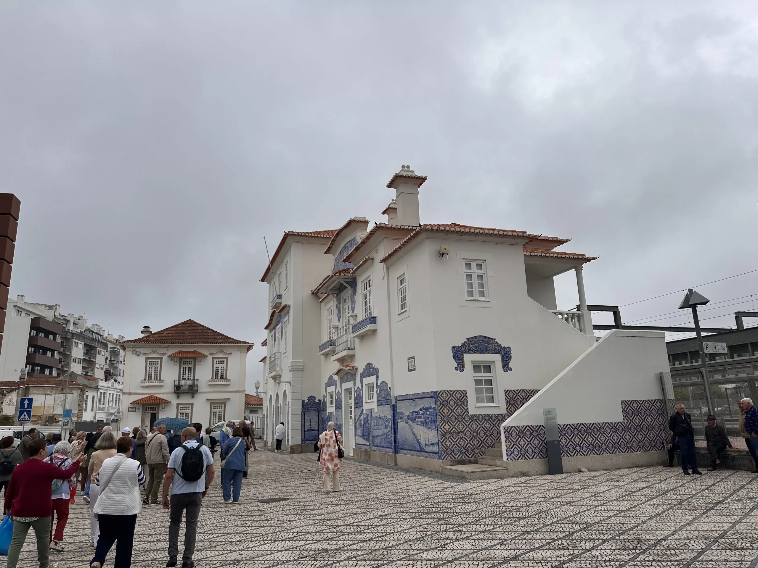 Estación antigua de trenes de Aveiro