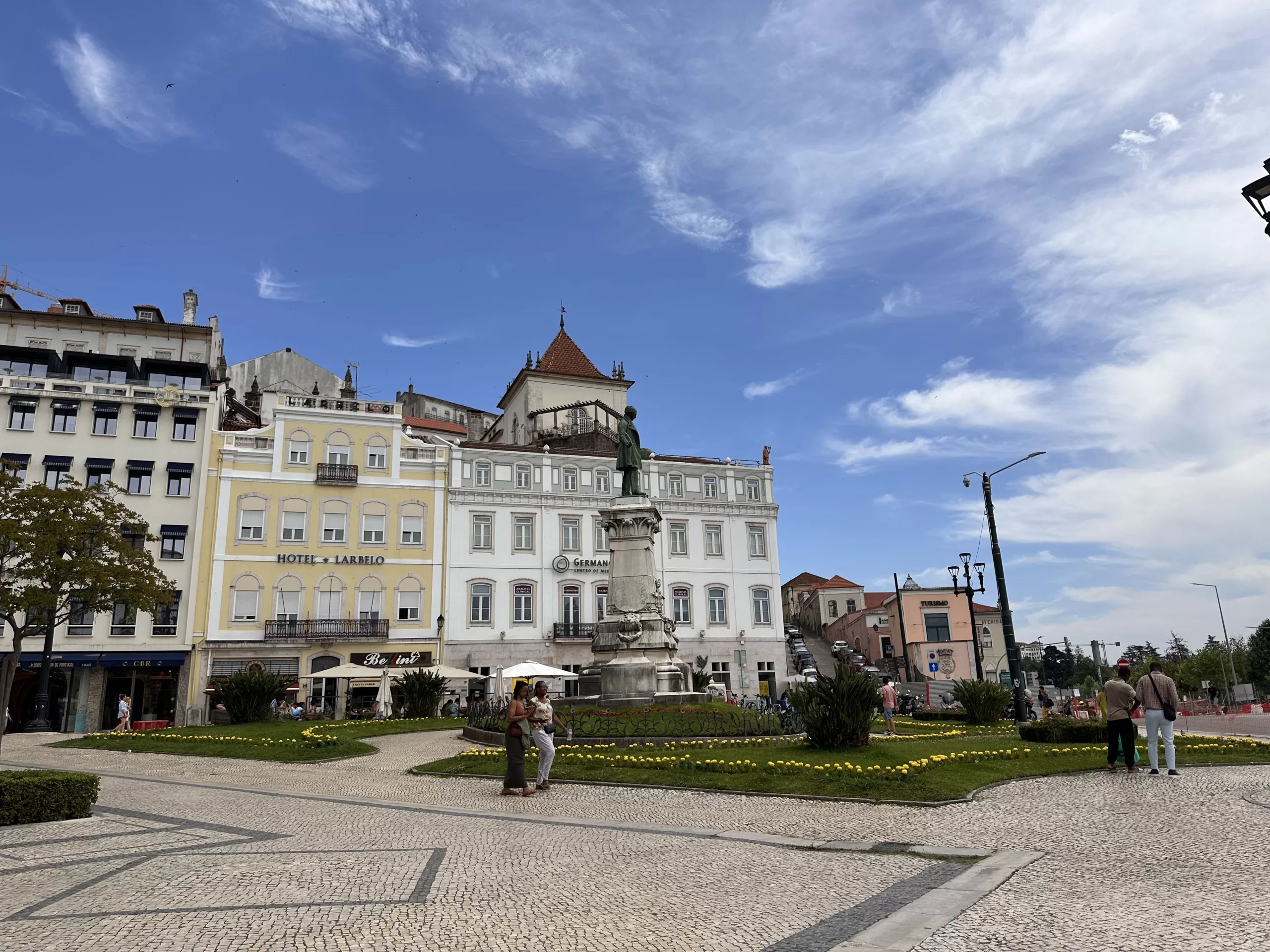 Plaza de la República en Coimbra
