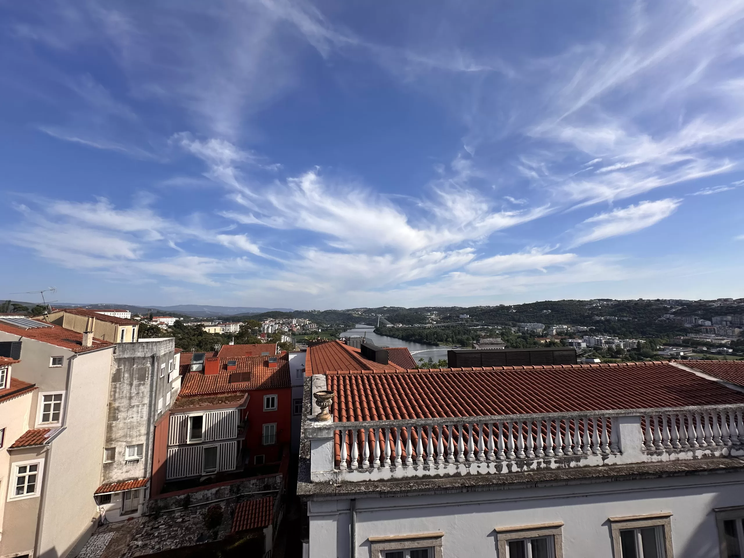 Vistas panorámicas a Coimbra